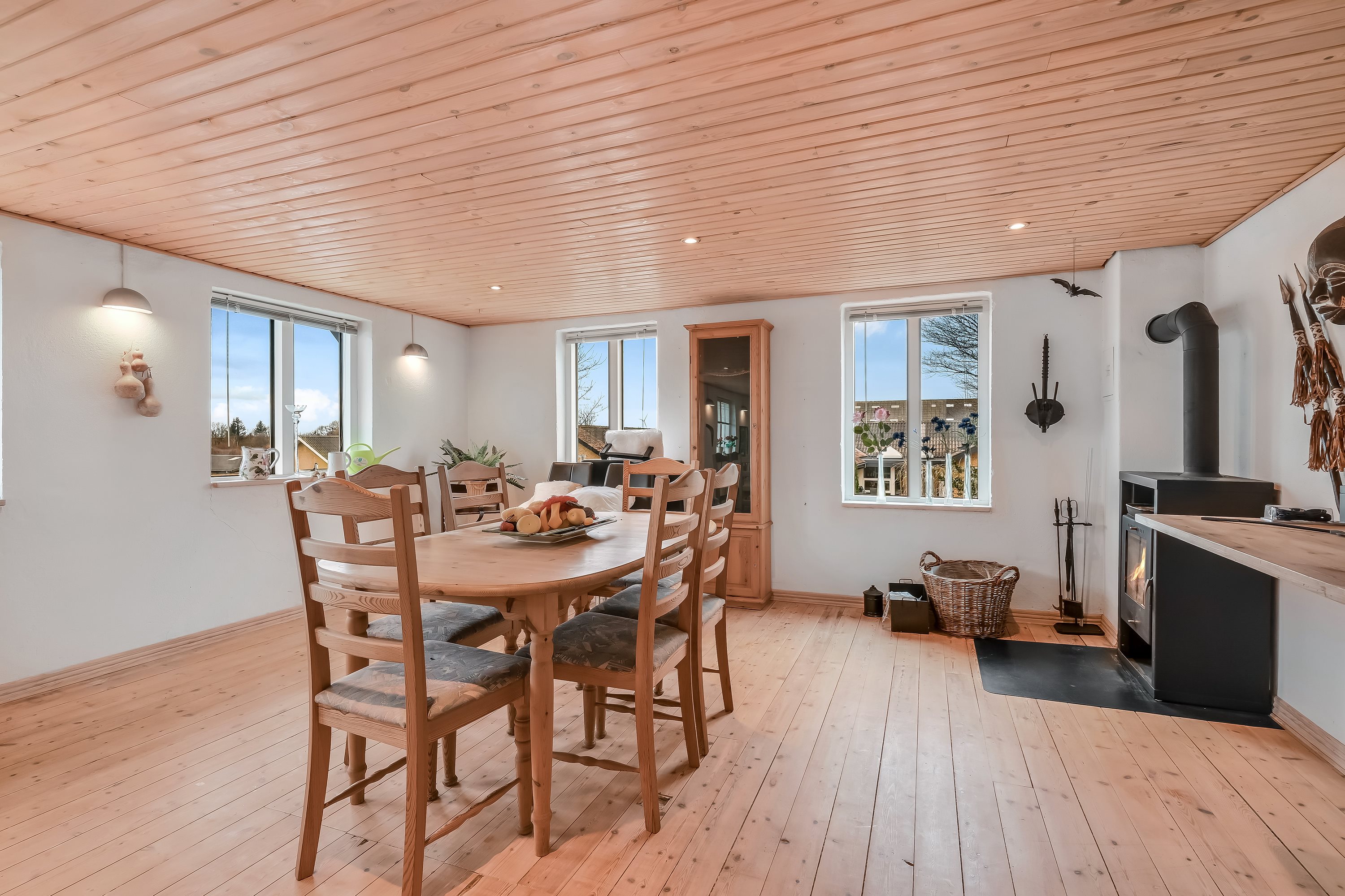 Fremhævet stue billede i fuldskærmstilstand. Billede af Østre Hovedgade 21, 7560 Hjerm