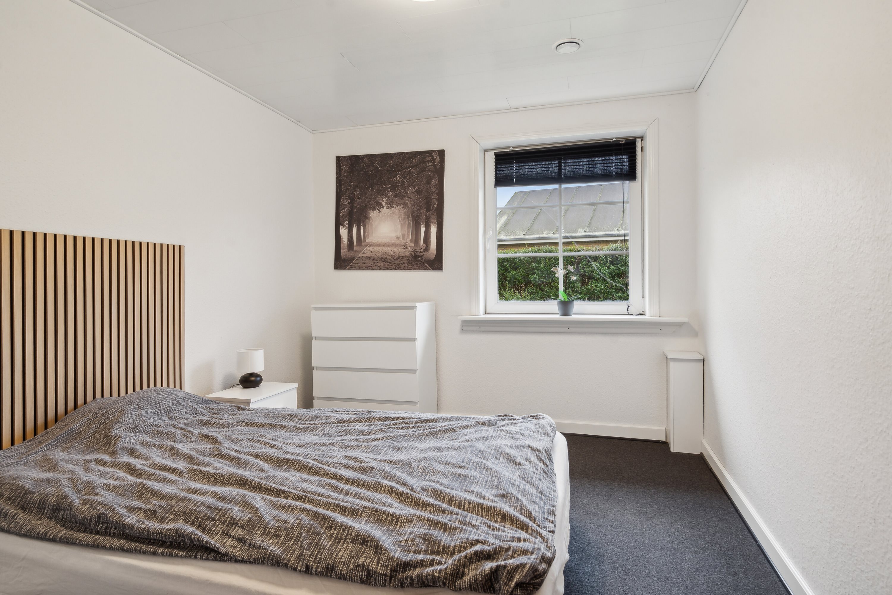 Fremhævet soveværelse billede i fuldskærmstilstand. Billede af Toftevænget 9, Aunslev, 5800 Nyborg