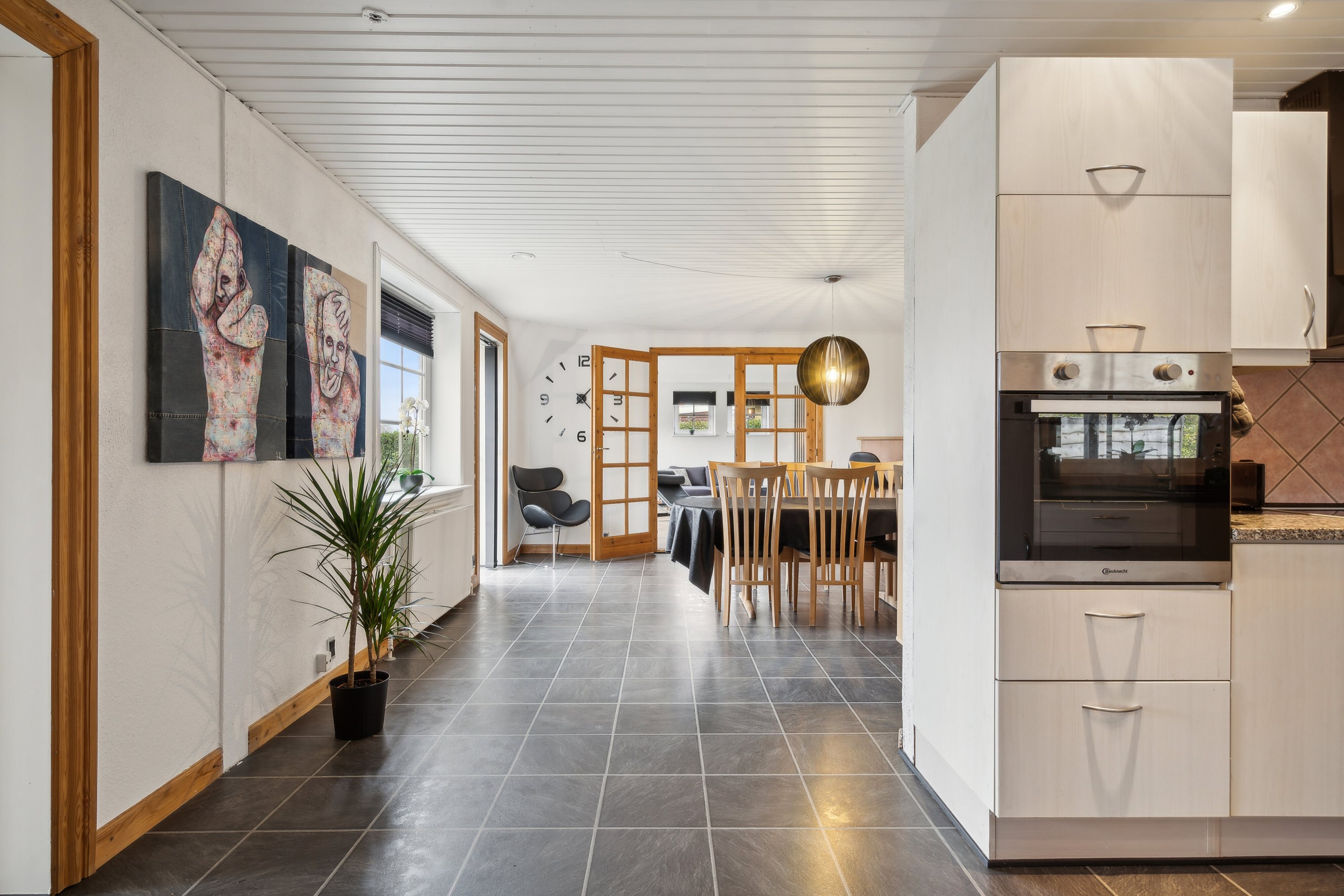 Fremhævet køkken billede i fuldskærmstilstand. Billede af Toftevænget 9, Aunslev, 5800 Nyborg