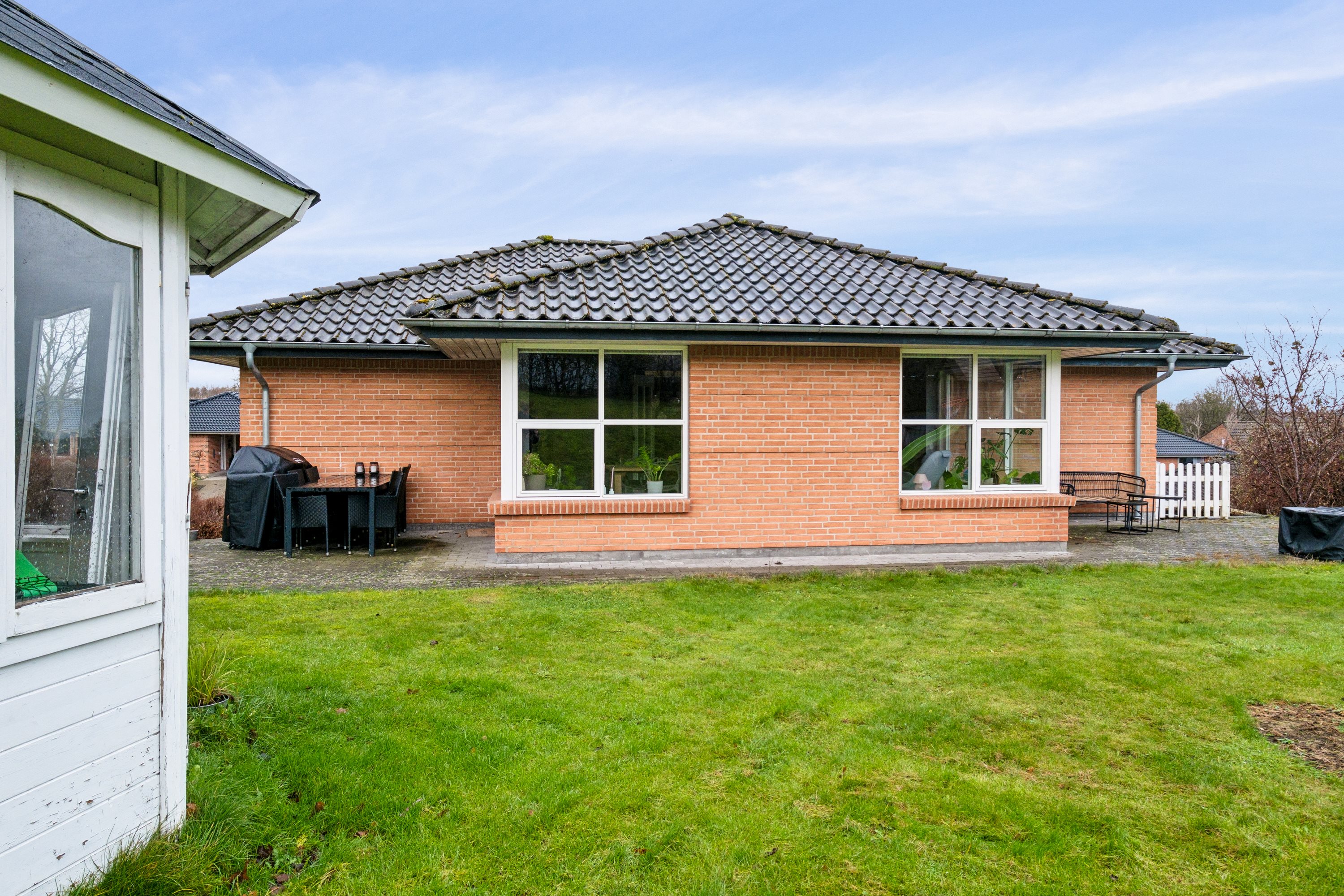 Fremhævet have billede i fuldskærmstilstand. Billede af Holger Sørensens Vej 11, Klejtrup, 9500 Hobro