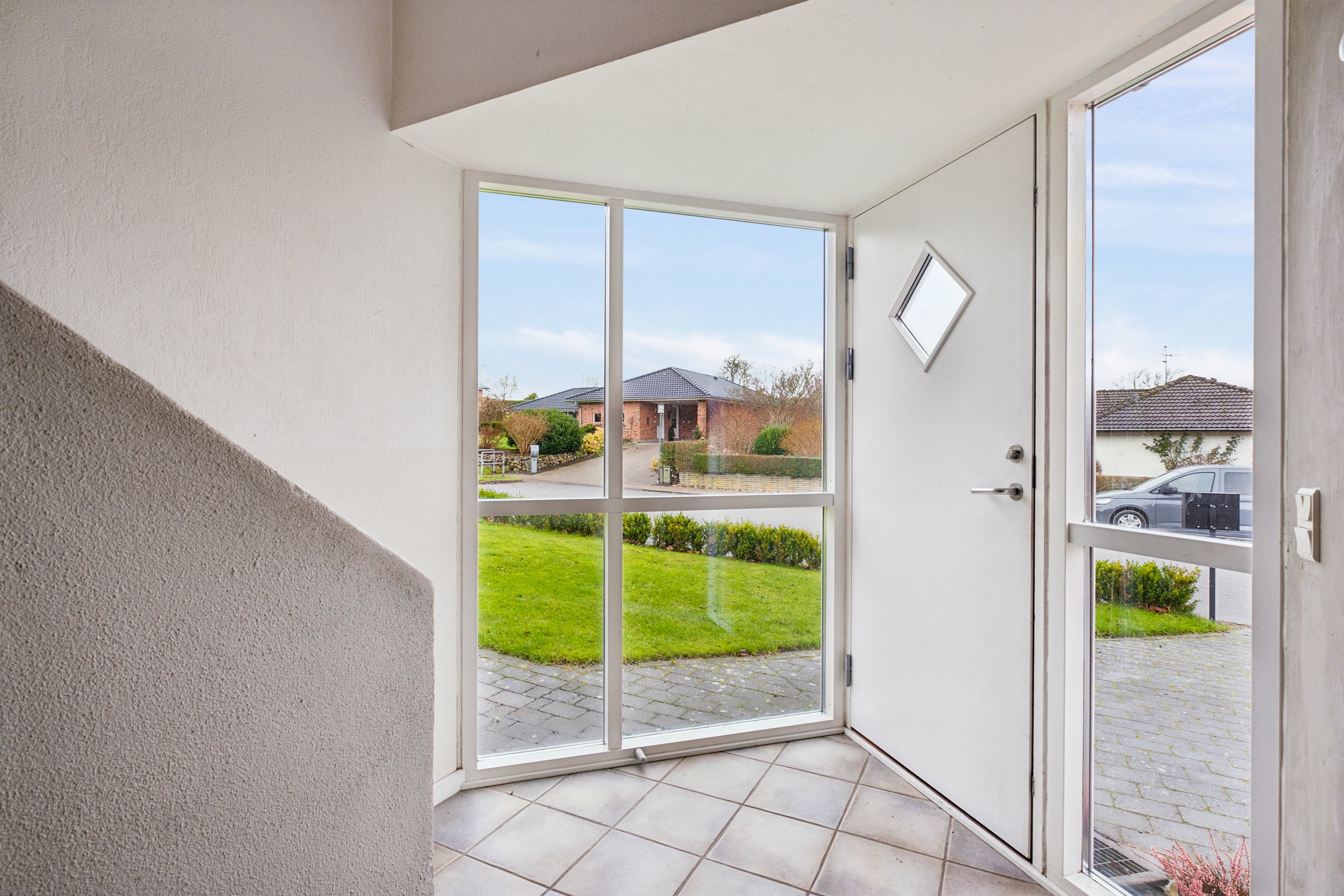 Fremhævet entré billede i fuldskærmstilstand. Billede af Holger Sørensens Vej 11, Klejtrup, 9500 Hobro