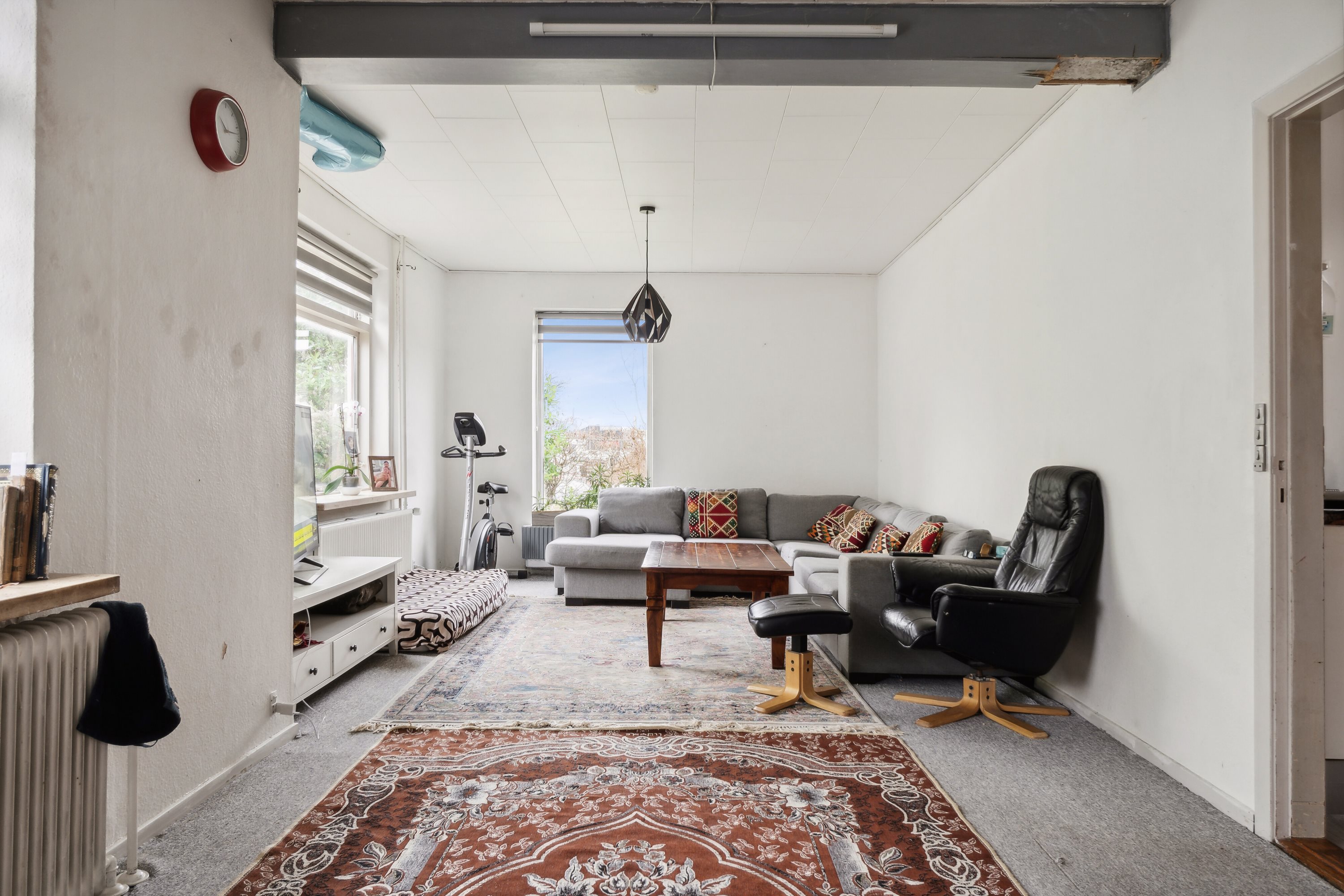 Fremhævet stue billede i fuldskærmstilstand. Billede af Hjallesevej 247, 5230 Odense M