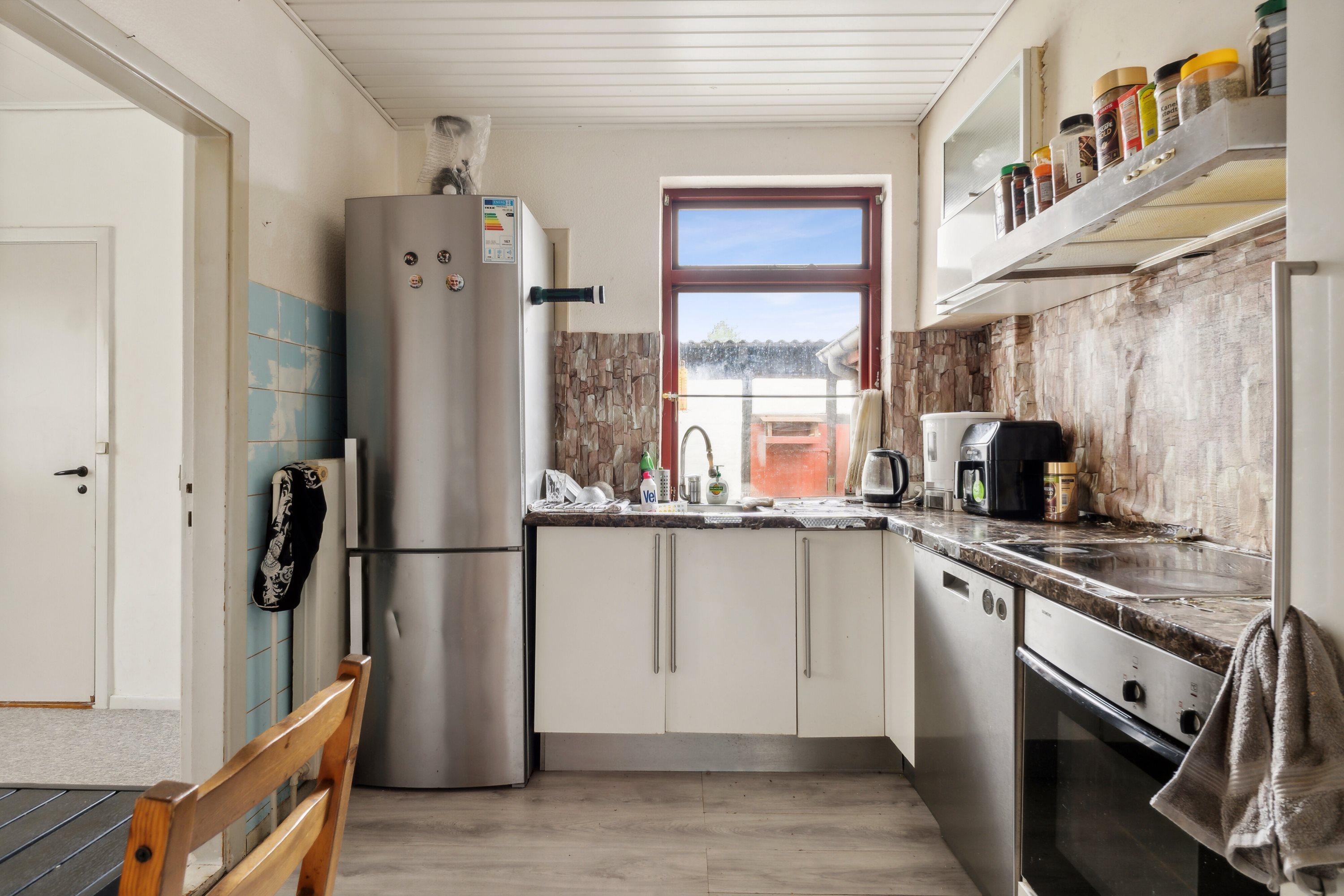 Fremhævet køkken billede i fuldskærmstilstand. Billede af Hjallesevej 247, 5230 Odense M