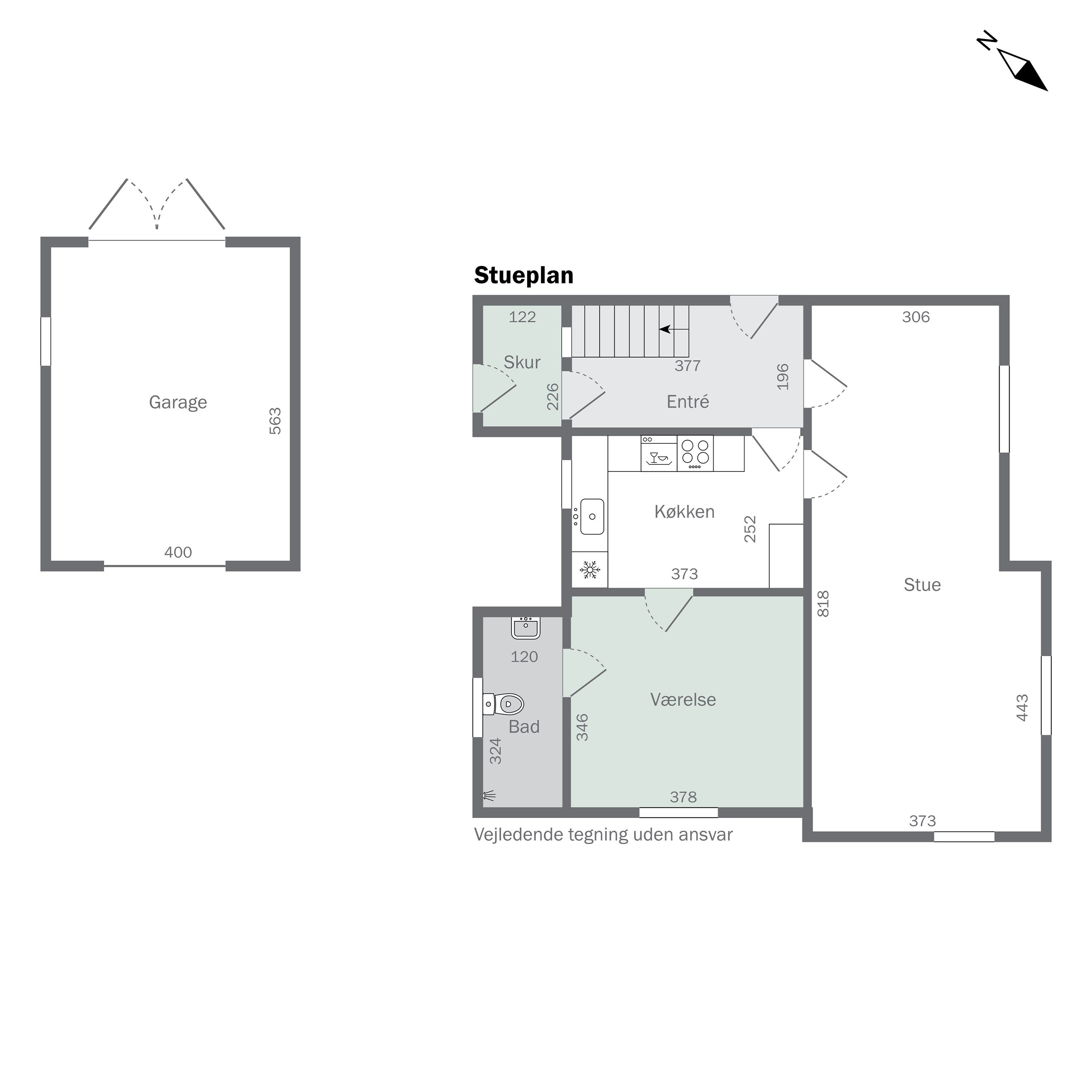 Plantegninger billede af Hjallesevej 247, 5230 Odense M