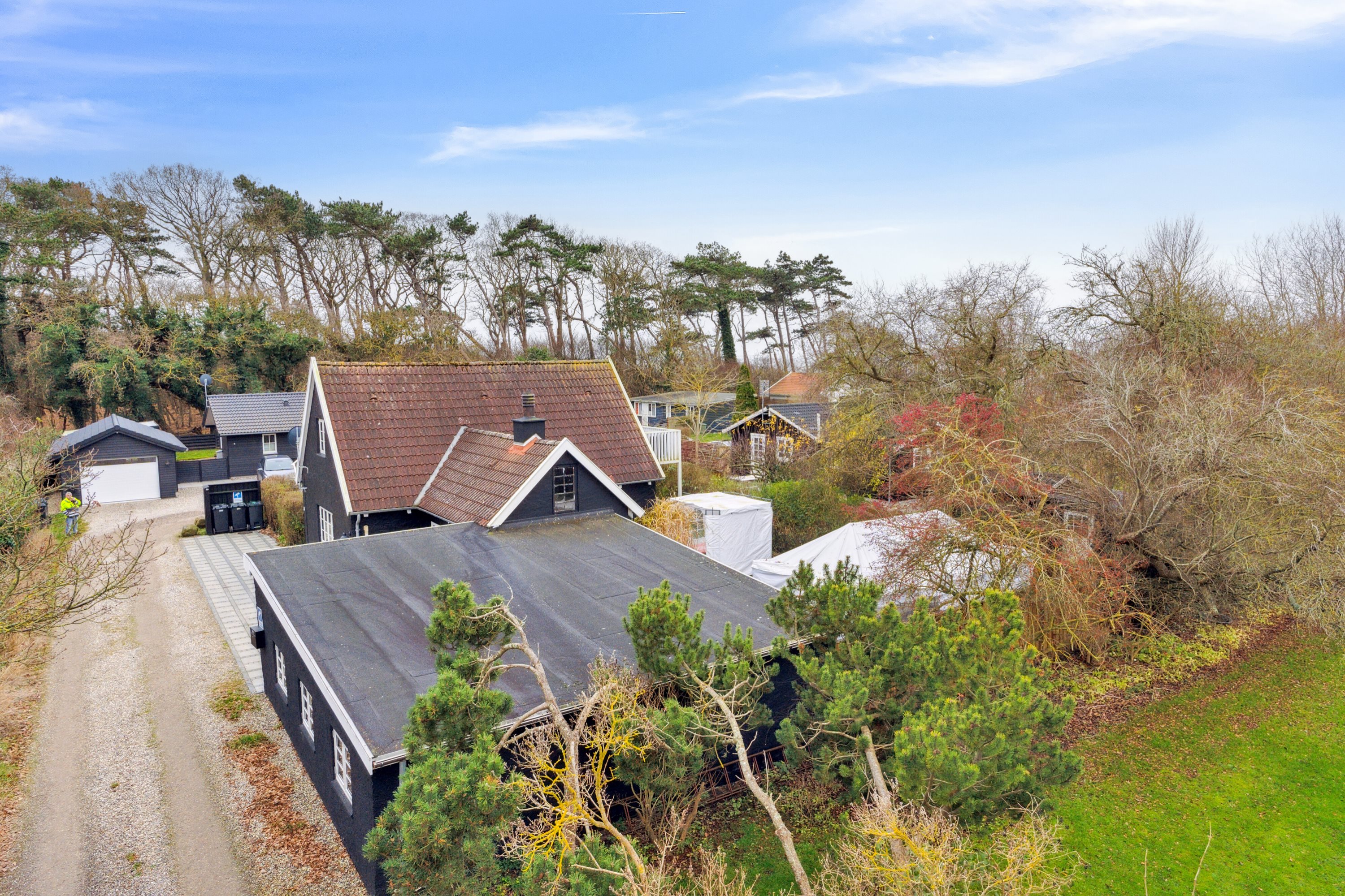 Fremhævet set fra vejen billede i fuldskærmstilstand. Billede af Søstjernevej 18, Bildsø, 4200 Slagelse