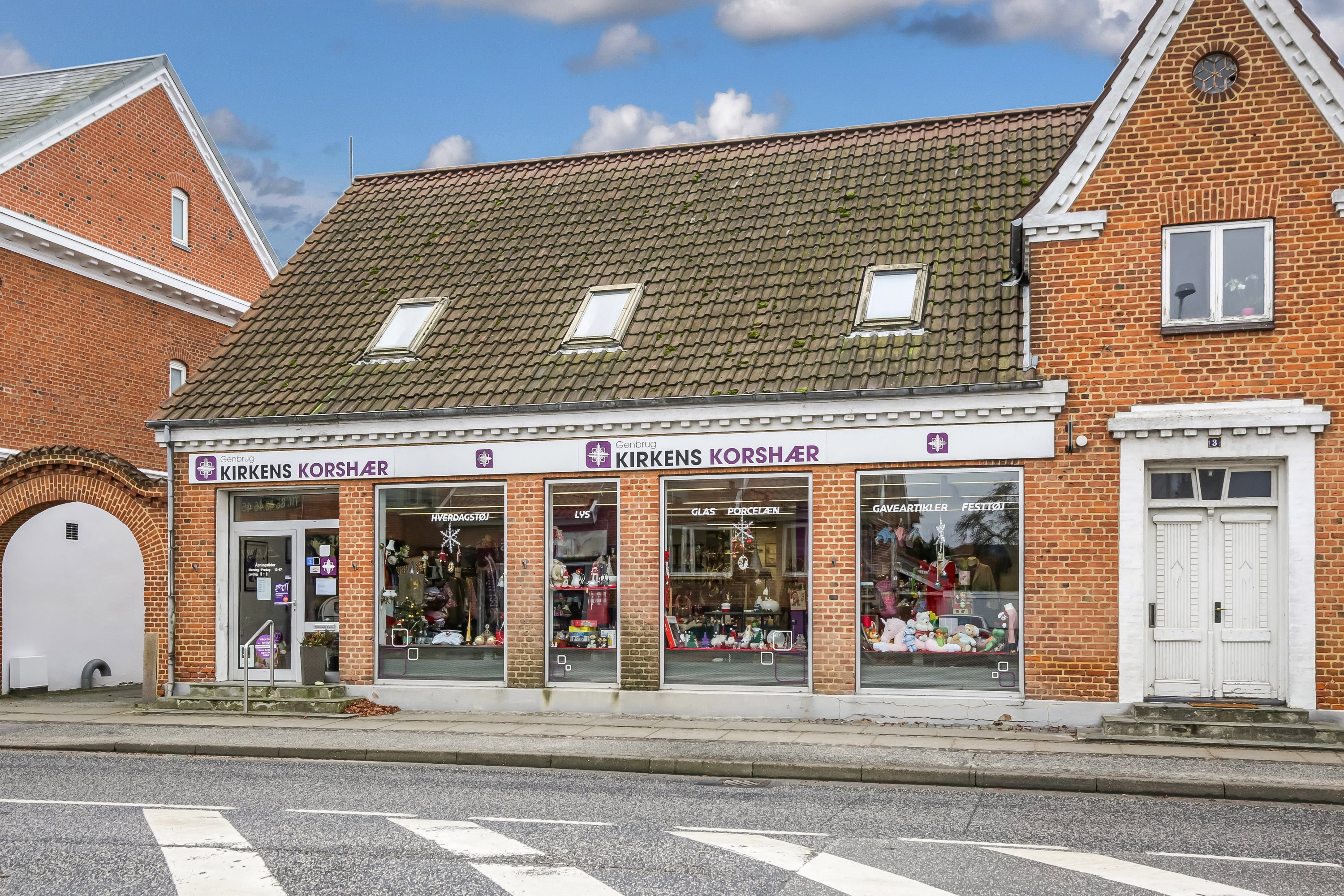 Miniaturebillede 1: ejendommen. Billede af Vestergade 3, 8963 Auning