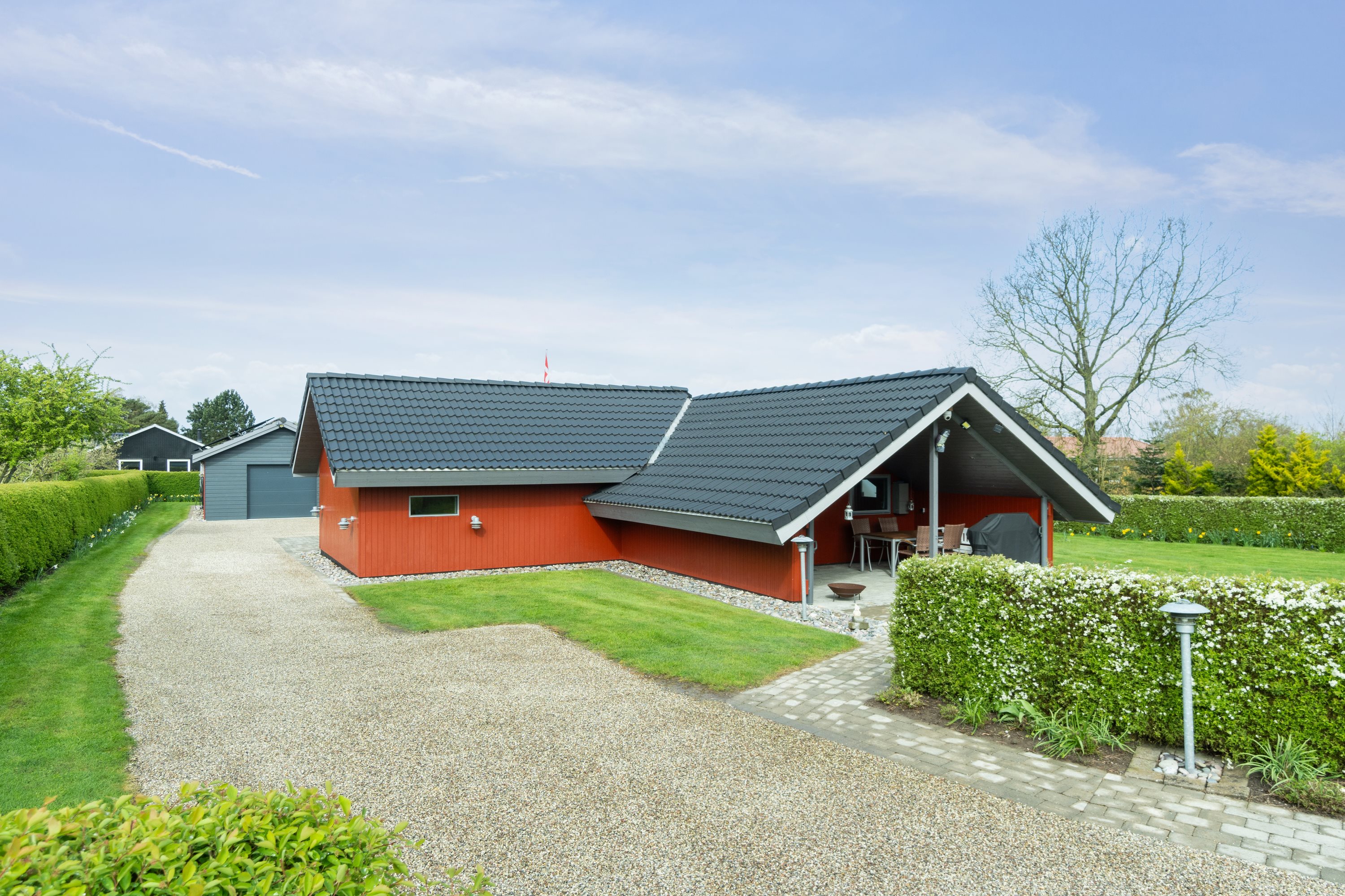 Fremhævet  billede i fuldskærmstilstand. Billede af Tjørnevænget 9, Hesselbjerg, 5932 Humble