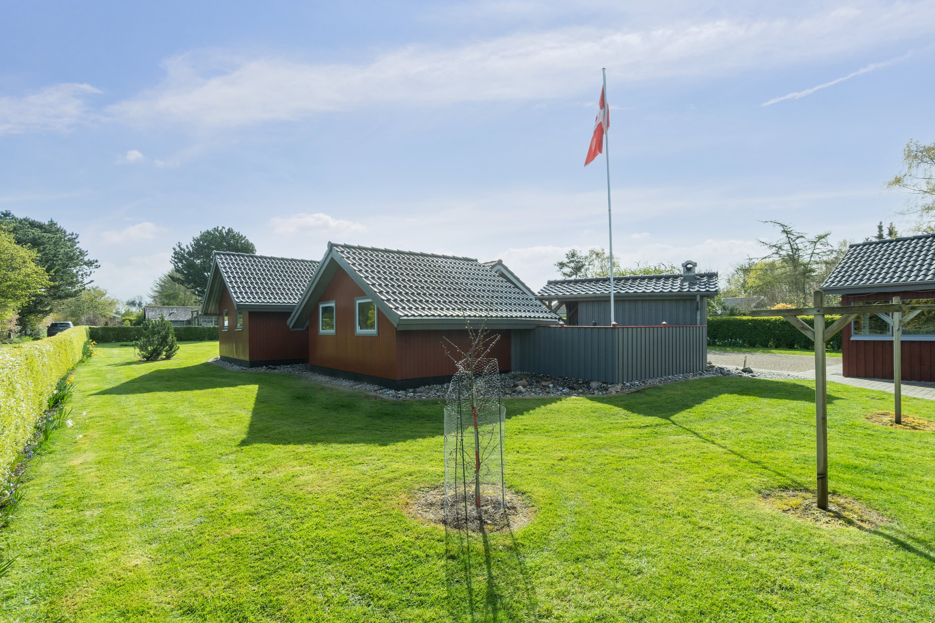 Fremhævet  billede i fuldskærmstilstand. Billede af Tjørnevænget 9, Hesselbjerg, 5932 Humble