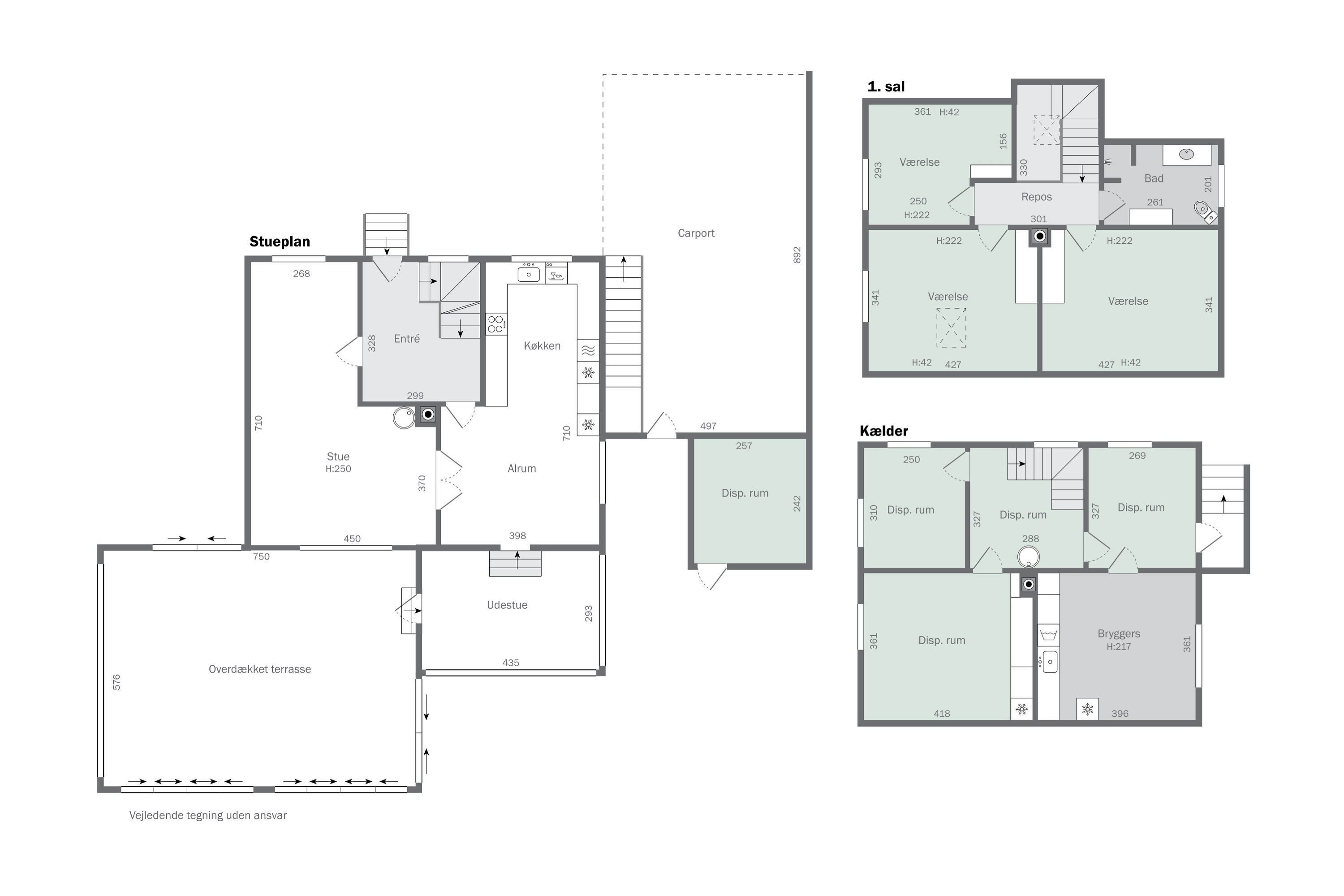 Plantegninger billede af Ringstedvej 97, 4690 Haslev