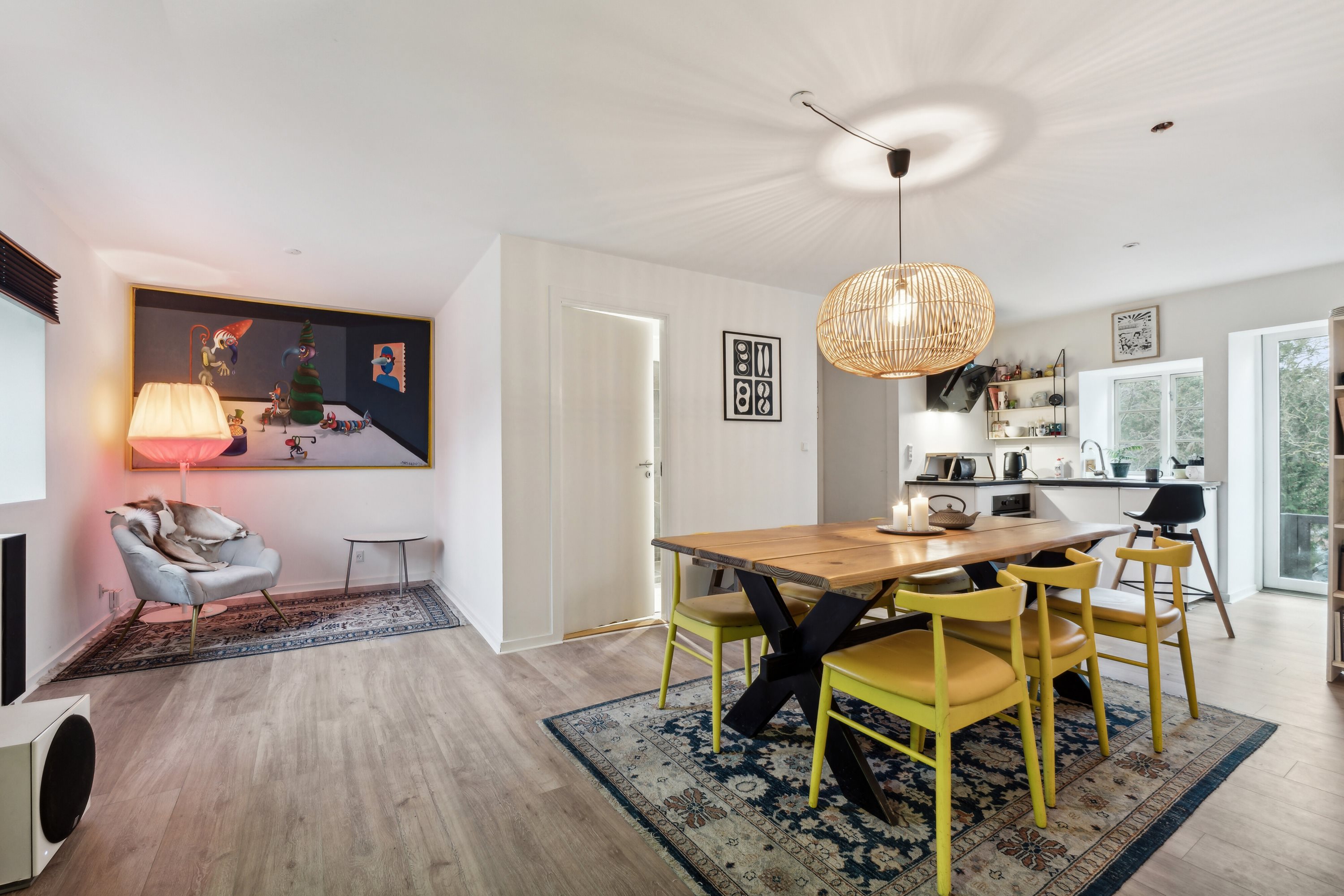 Miniaturebillede 2: spisestue. Billede af Svanevej 42, 5000 Odense C