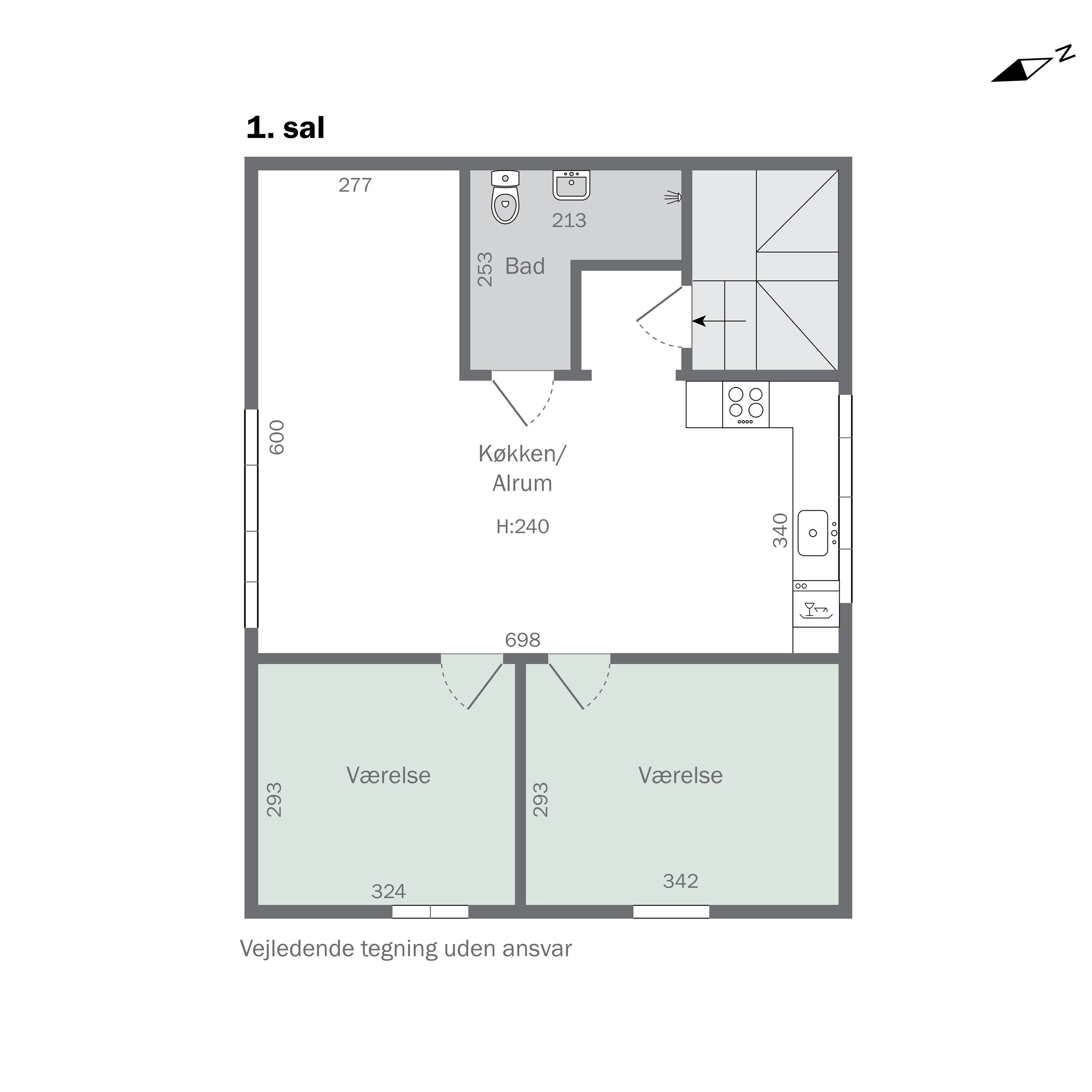 Plantegninger billede af Svanevej 42, 5000 Odense C