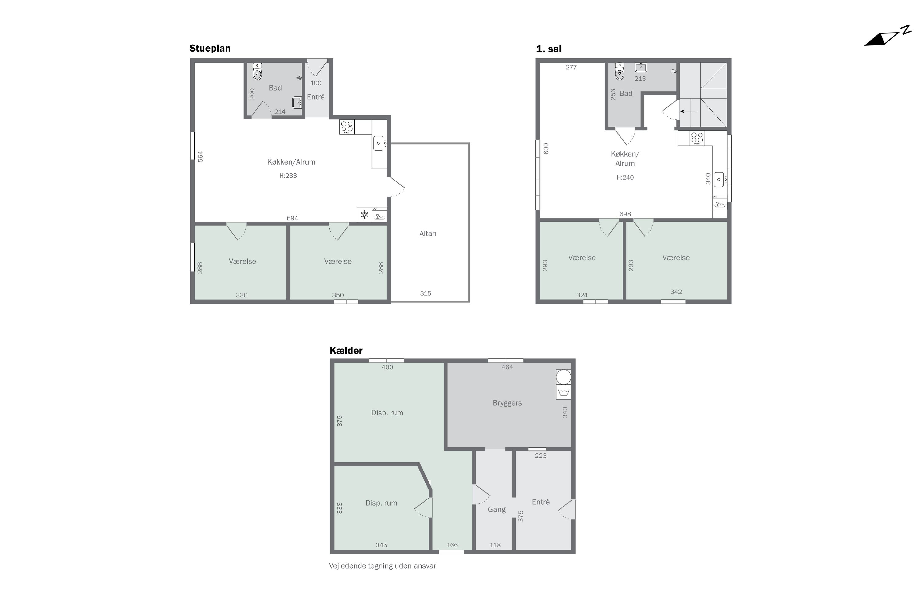 Plantegninger billede af Svanevej 42, 5000 Odense C