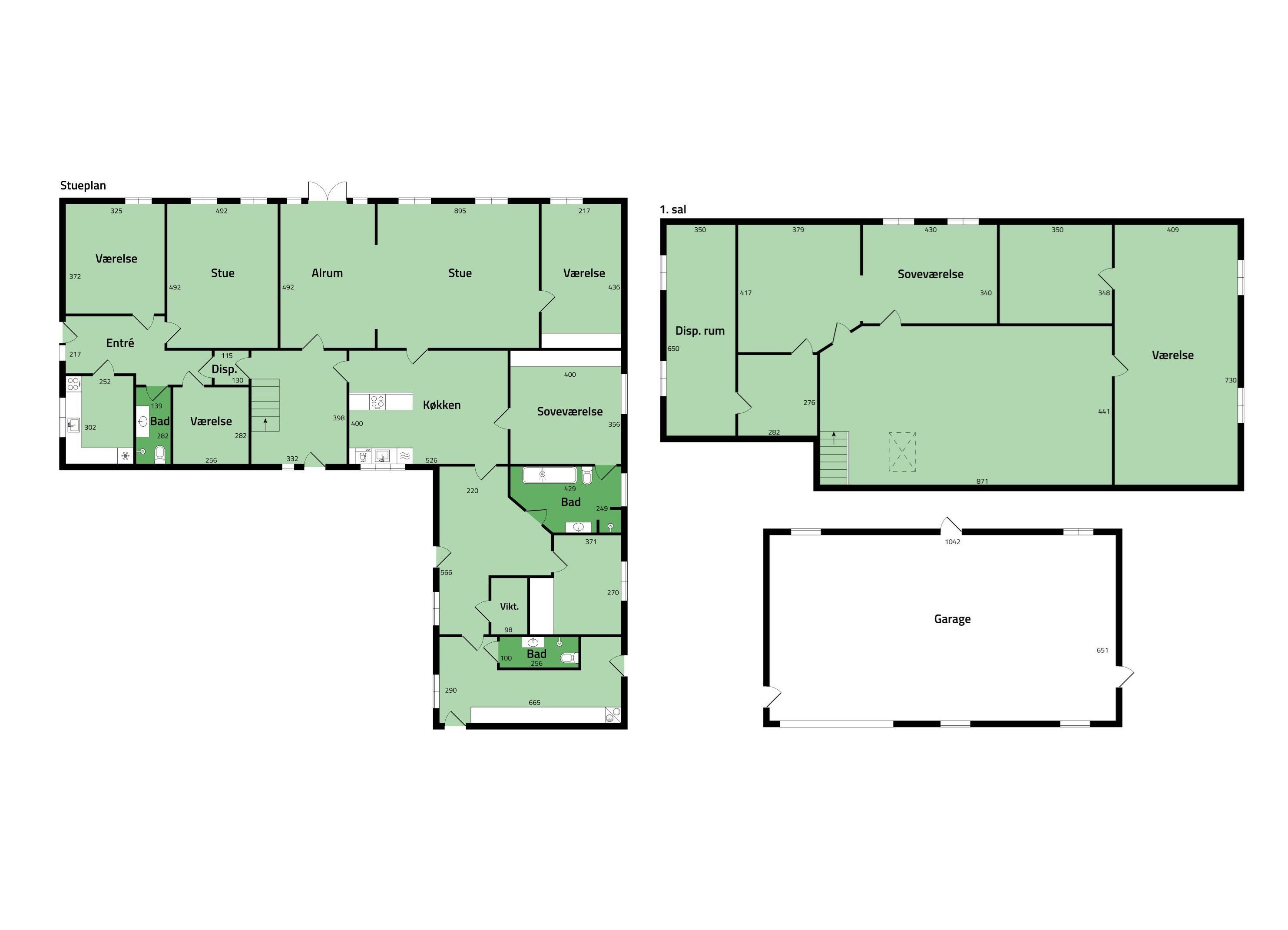 Plantegninger billede af Vollerup Byvej 30A, 6392 Bolderslev
