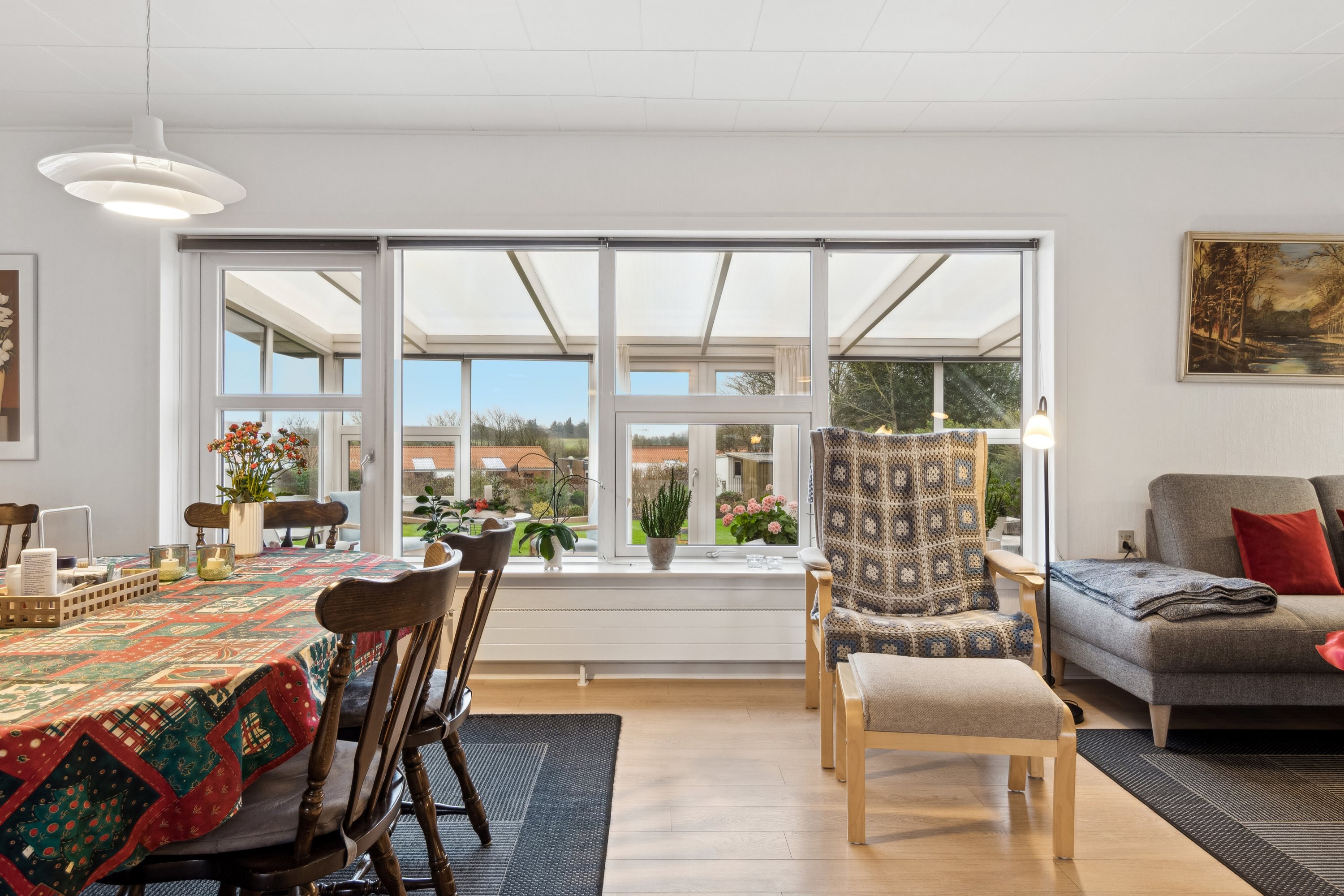 Fremhævet spisestue billede i fuldskærmstilstand. Billede af Limfjordsgade 10, Koldby, 7752 Snedsted