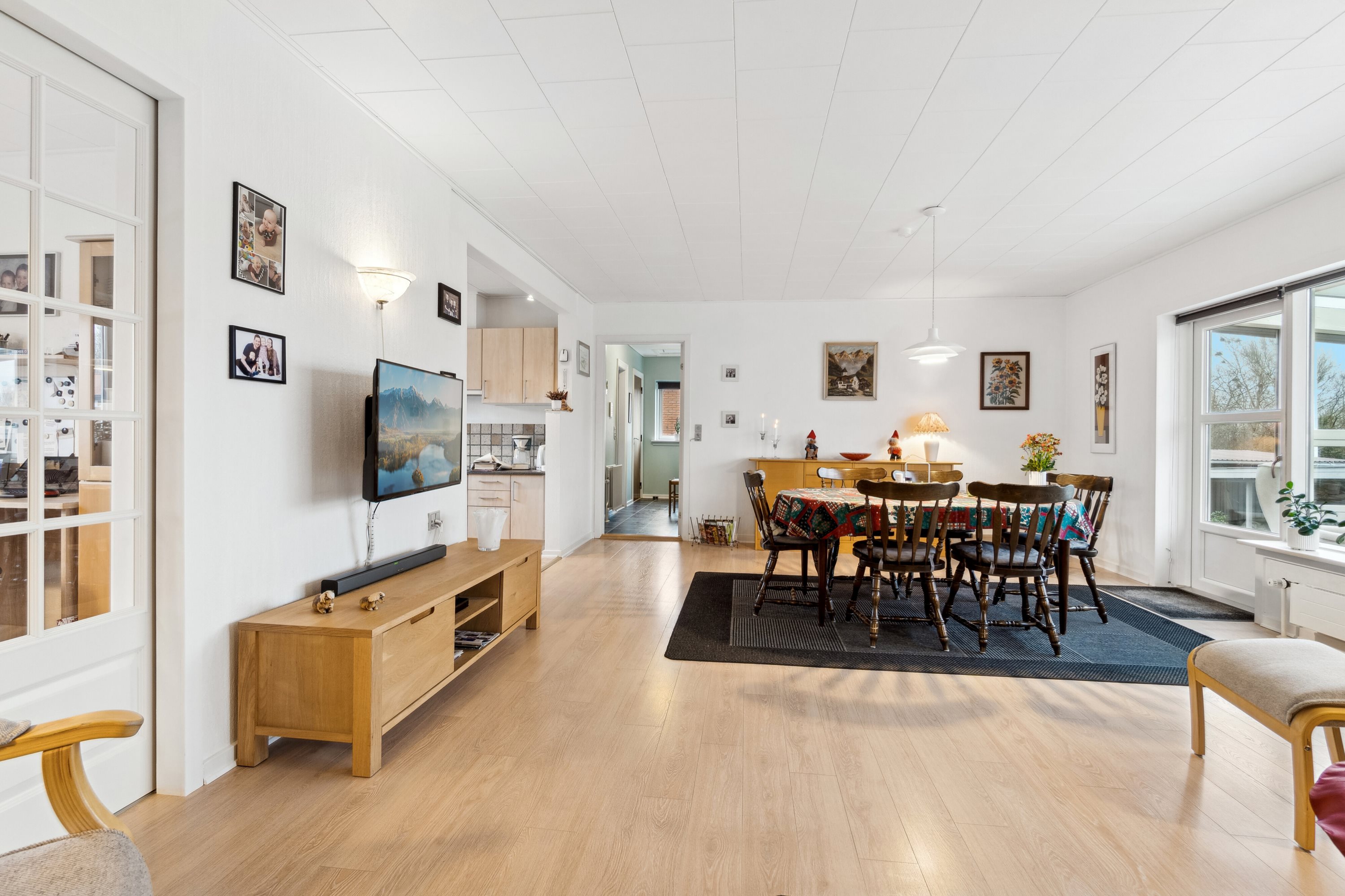 Fremhævet spisestue billede i fuldskærmstilstand. Billede af Limfjordsgade 10, Koldby, 7752 Snedsted