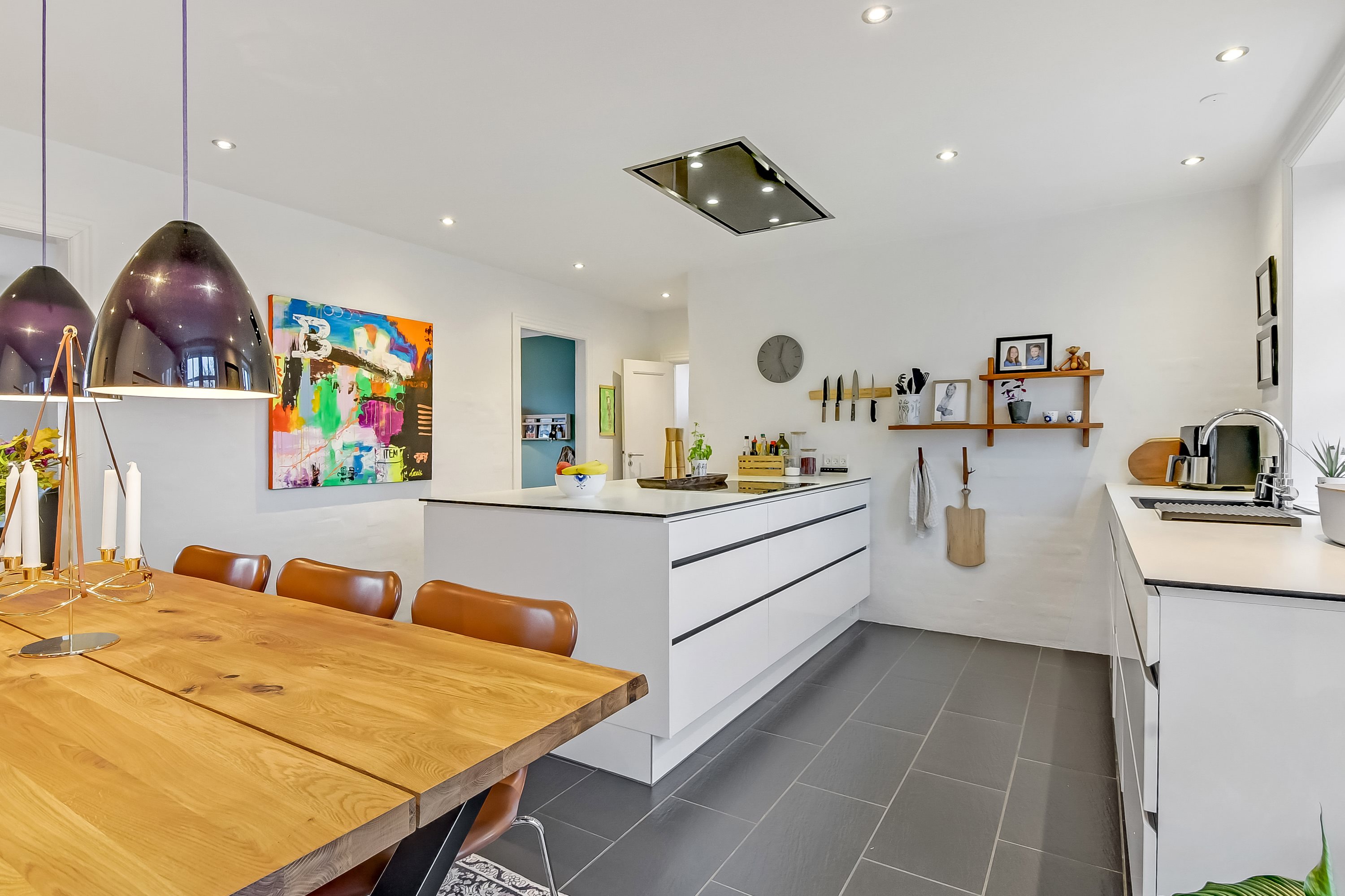 Fremhævet køkken billede i fuldskærmstilstand. Billede af Skolebakken 6, 6700 Esbjerg