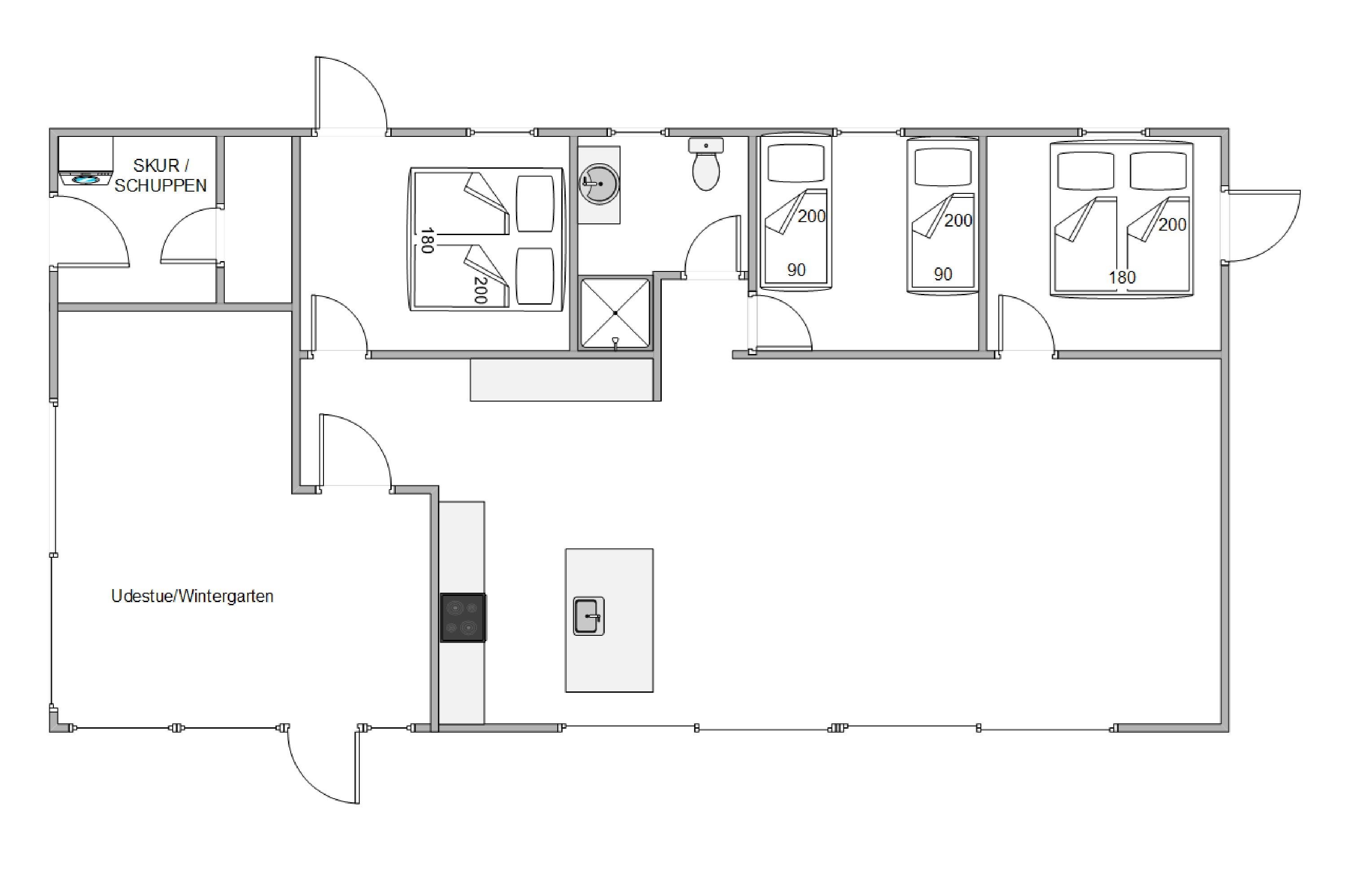 Plantegninger billede af Torpvej 13, Fanø Bad, 6720 Fanø