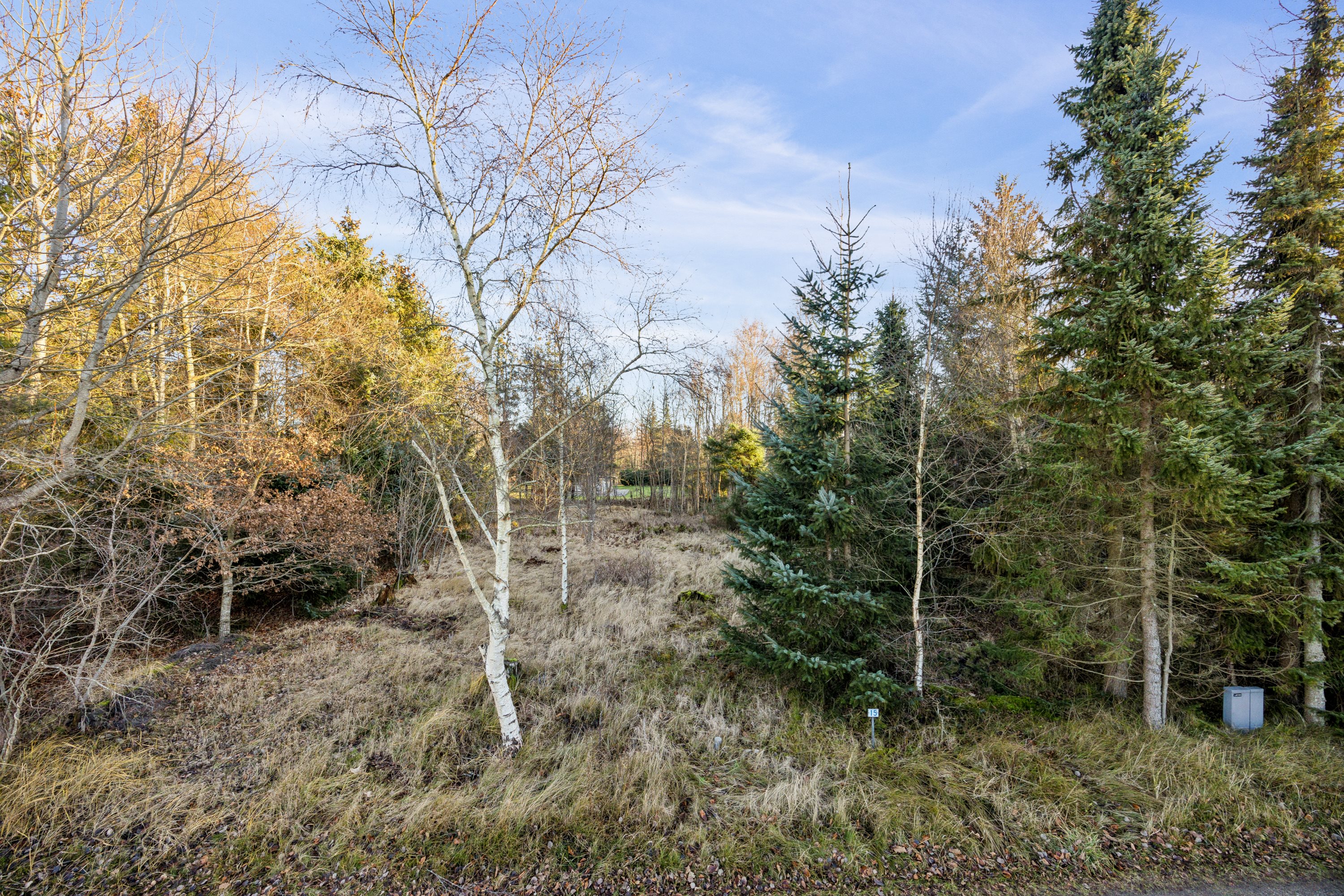 Fremhævet grunden billede i fuldskærmstilstand. Billede af Lindeparken 15, 9370 Hals