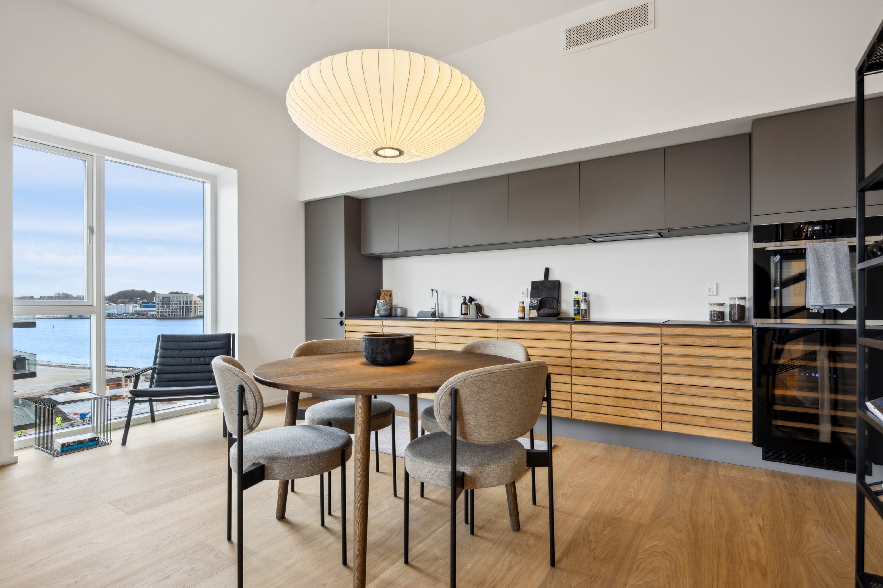 Fremhævet stue billede i fuldskærmstilstand. Billede af Stigsborg Brygge 161, 5. tv., 9400 Nørresundby