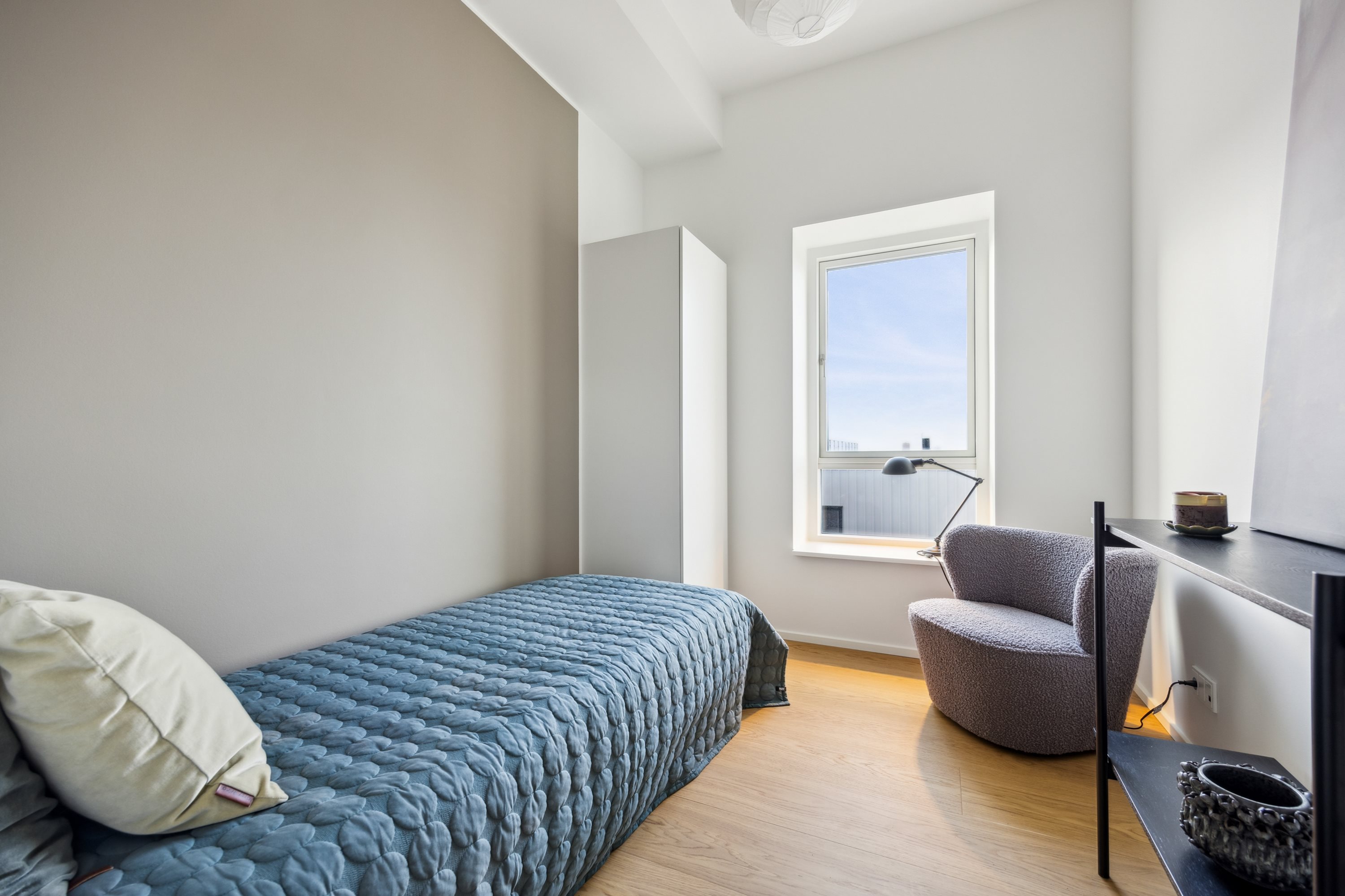 Fremhævet værelse billede i fuldskærmstilstand. Billede af Stigsborg Brygge 161, 5. tv., 9400 Nørresundby