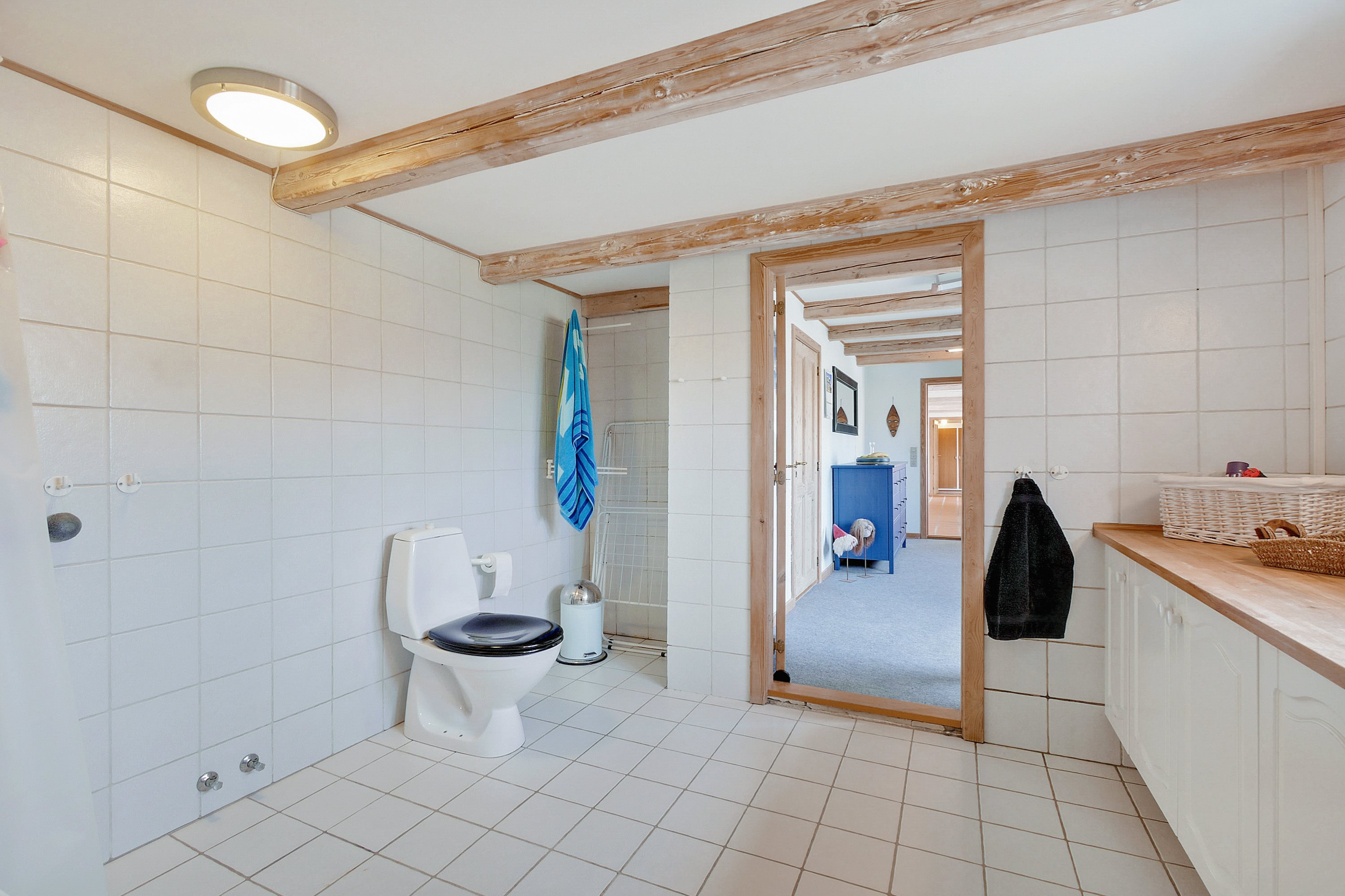 Fremhævet badeværelse billede i fuldskærmstilstand. Billede af Birkemosen 3, Ørding, 7990 Øster Assels