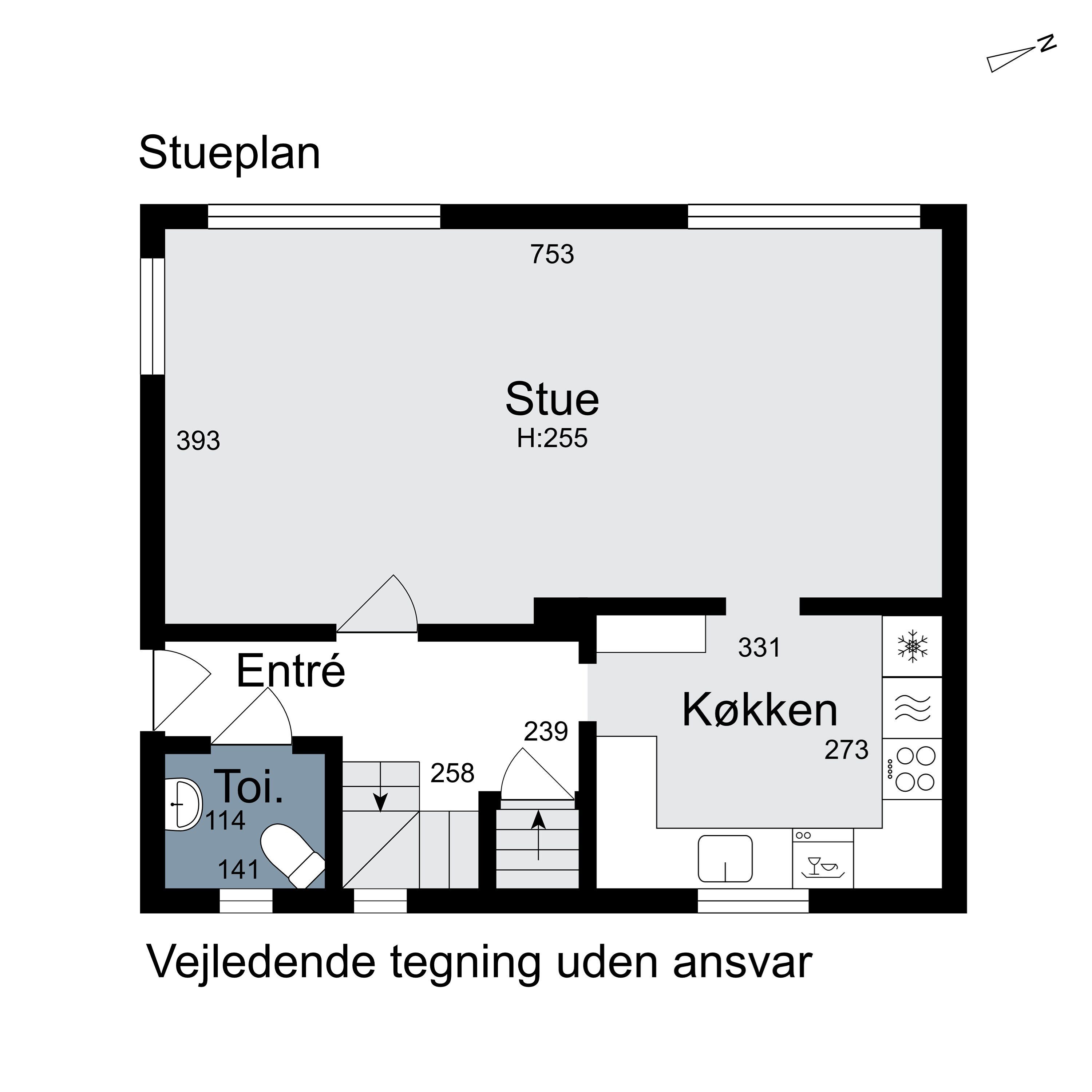 Plantegninger billede af Grønlandsvej 26, Tingstrup, 7700 Thisted