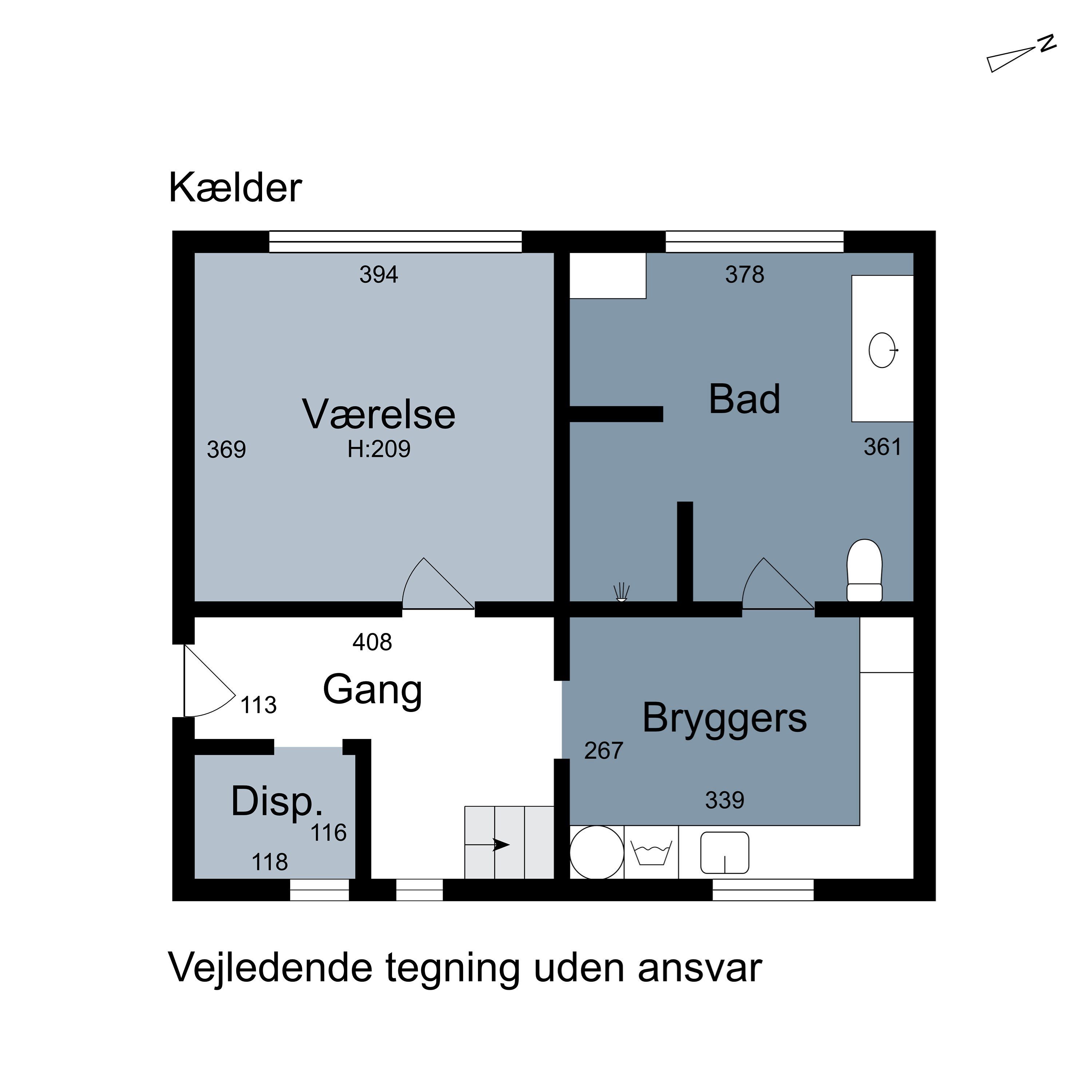 Plantegninger billede af Grønlandsvej 26, Tingstrup, 7700 Thisted