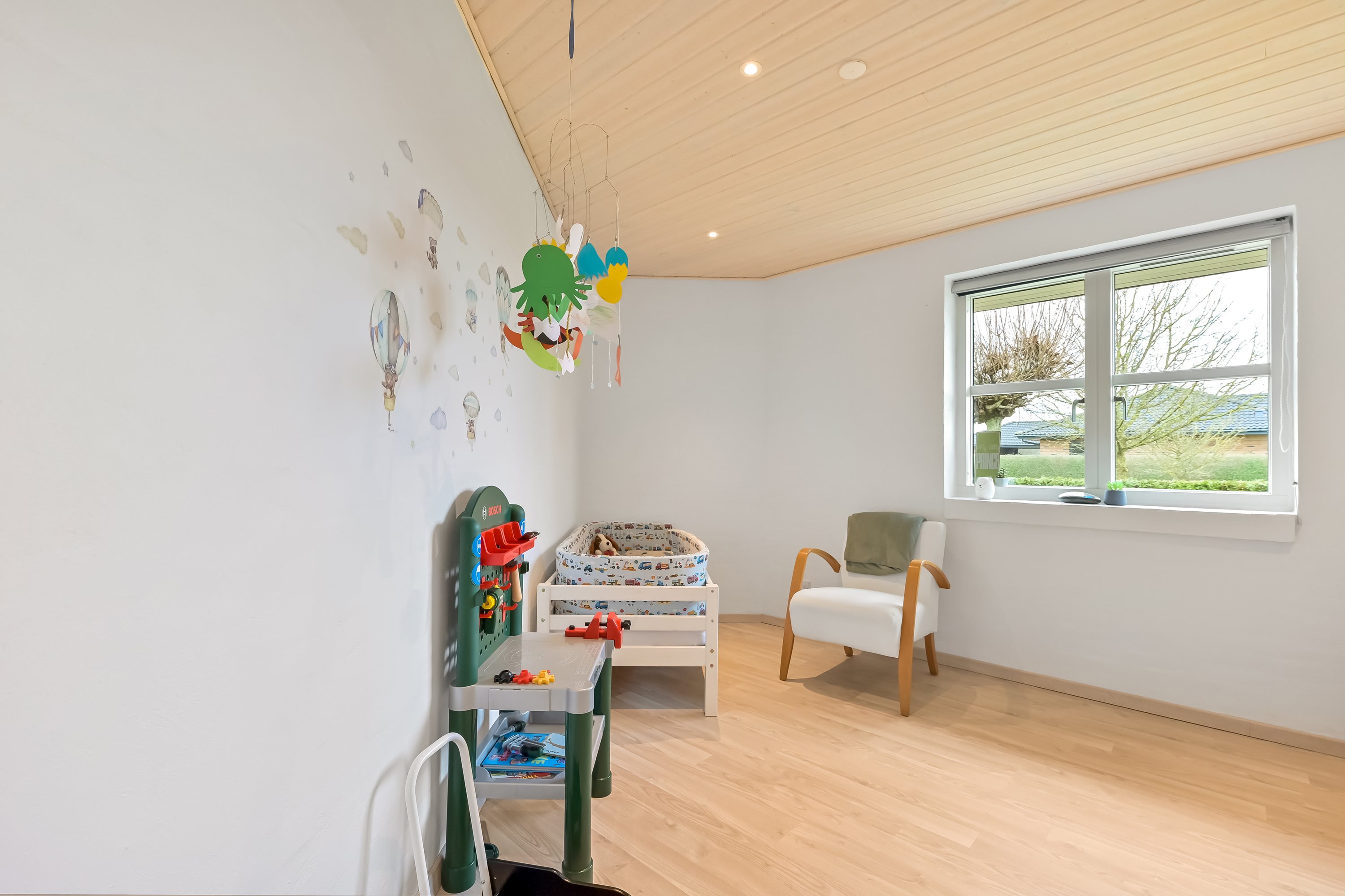 Fremhævet værelse billede i fuldskærmstilstand. Billede af Søvænget 65, 7451 Sunds