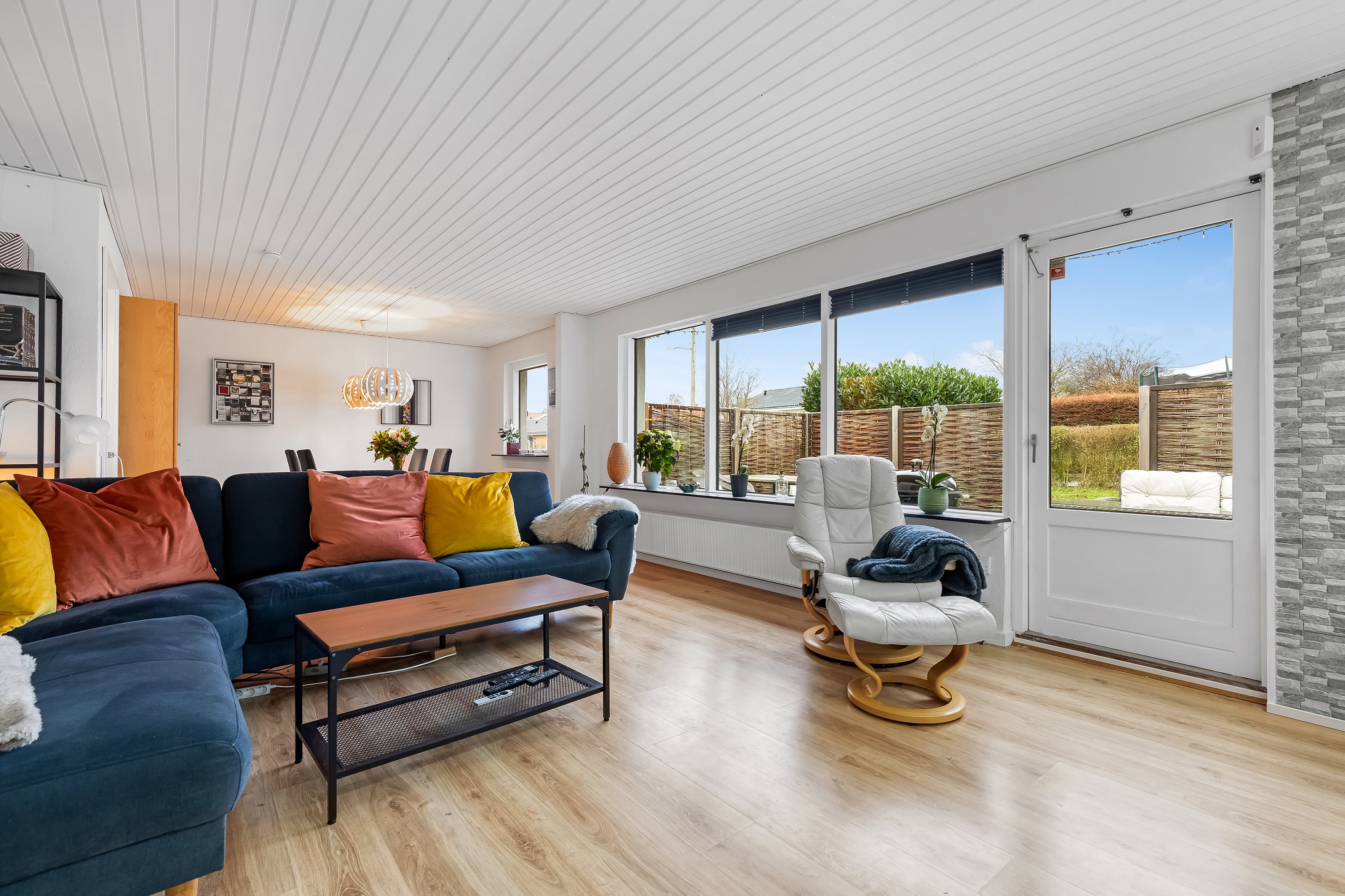 Fremhævet stue billede i fuldskærmstilstand. Billede af Kløvervej 4, 3230 Græsted