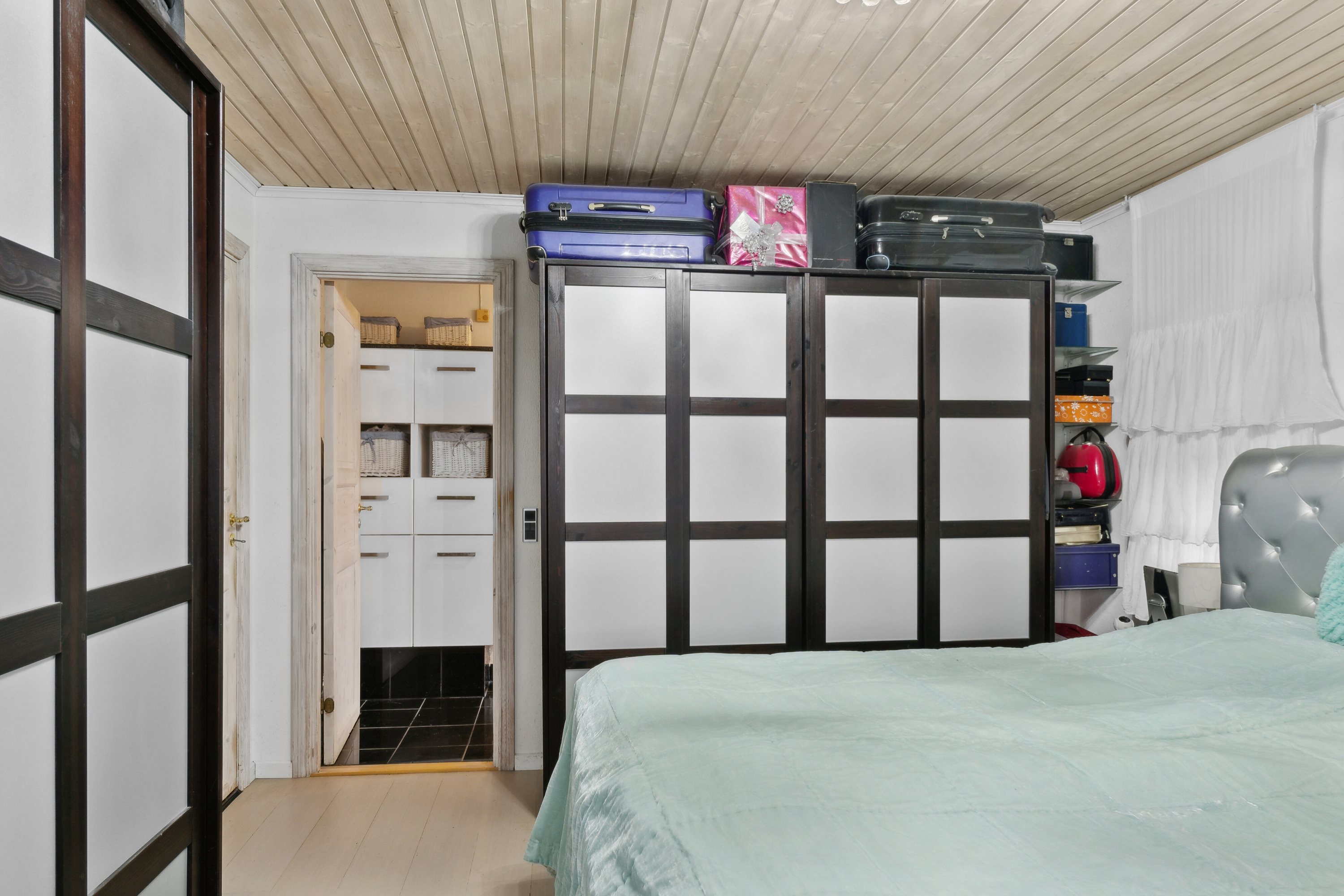 Fremhævet soveværelse billede i fuldskærmstilstand. Billede af Kildebakkevej 35, Dalby, 4690 Haslev