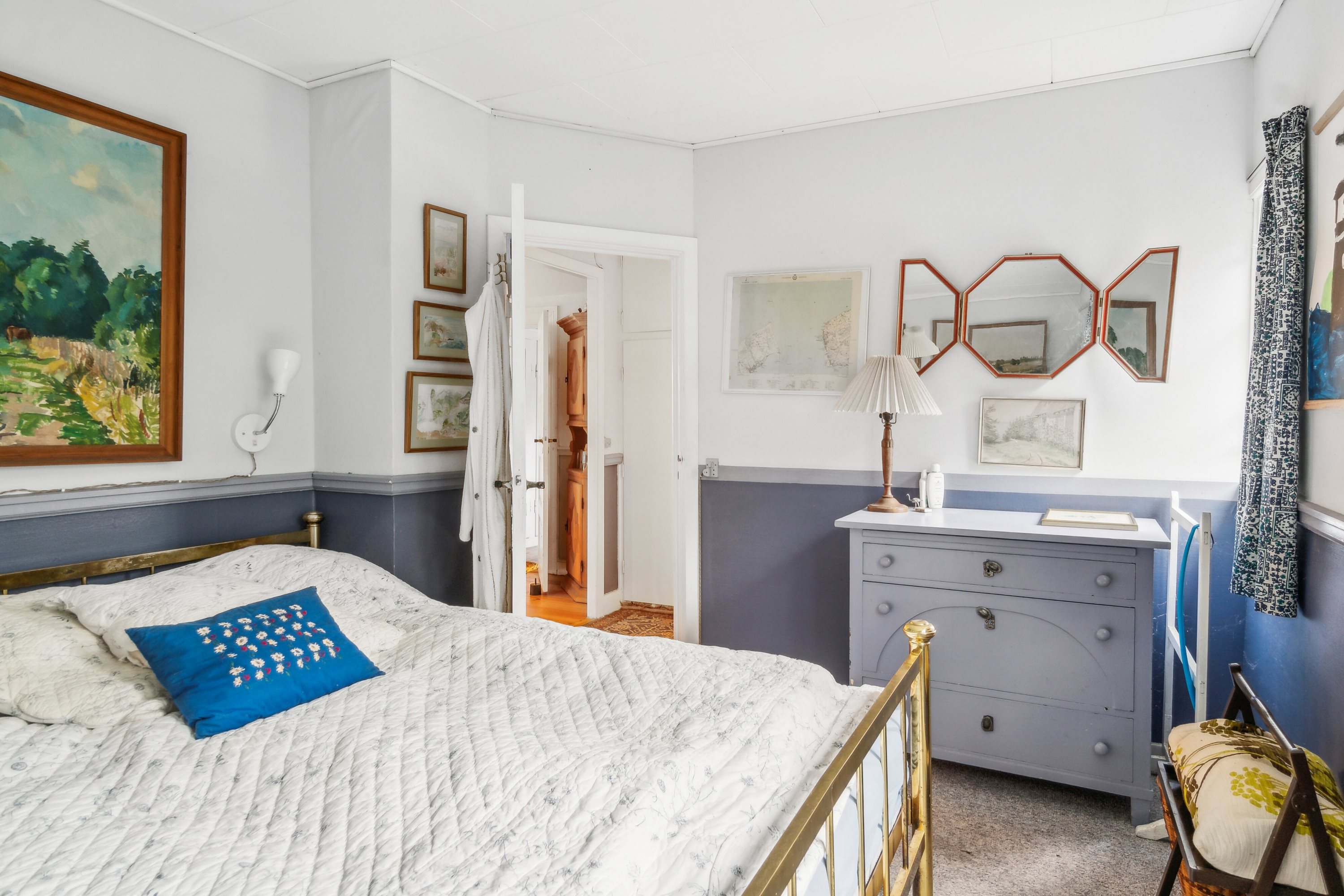 Fremhævet soveværelse billede i fuldskærmstilstand. Billede af Solvænget 11, 4581 Rørvig