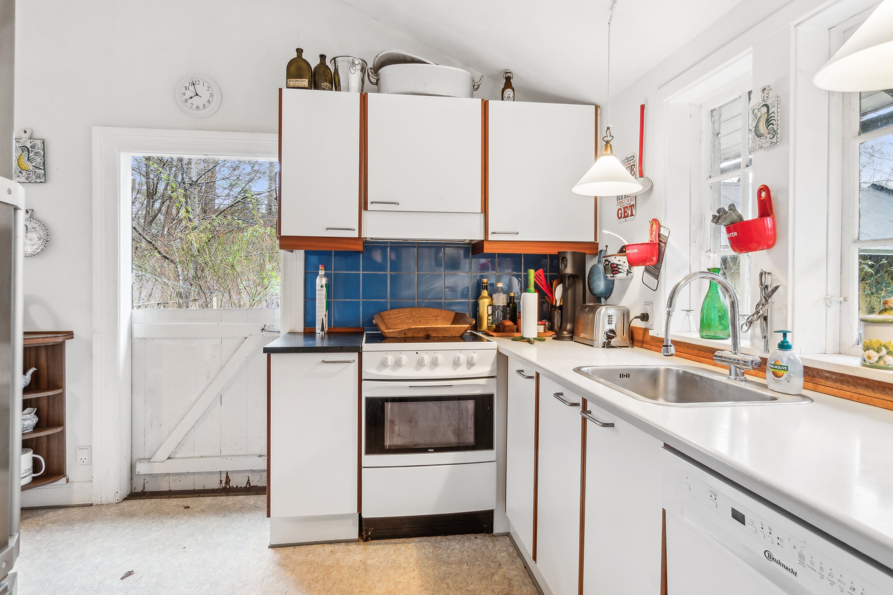 Fremhævet køkken billede i fuldskærmstilstand. Billede af Solvænget 11, 4581 Rørvig