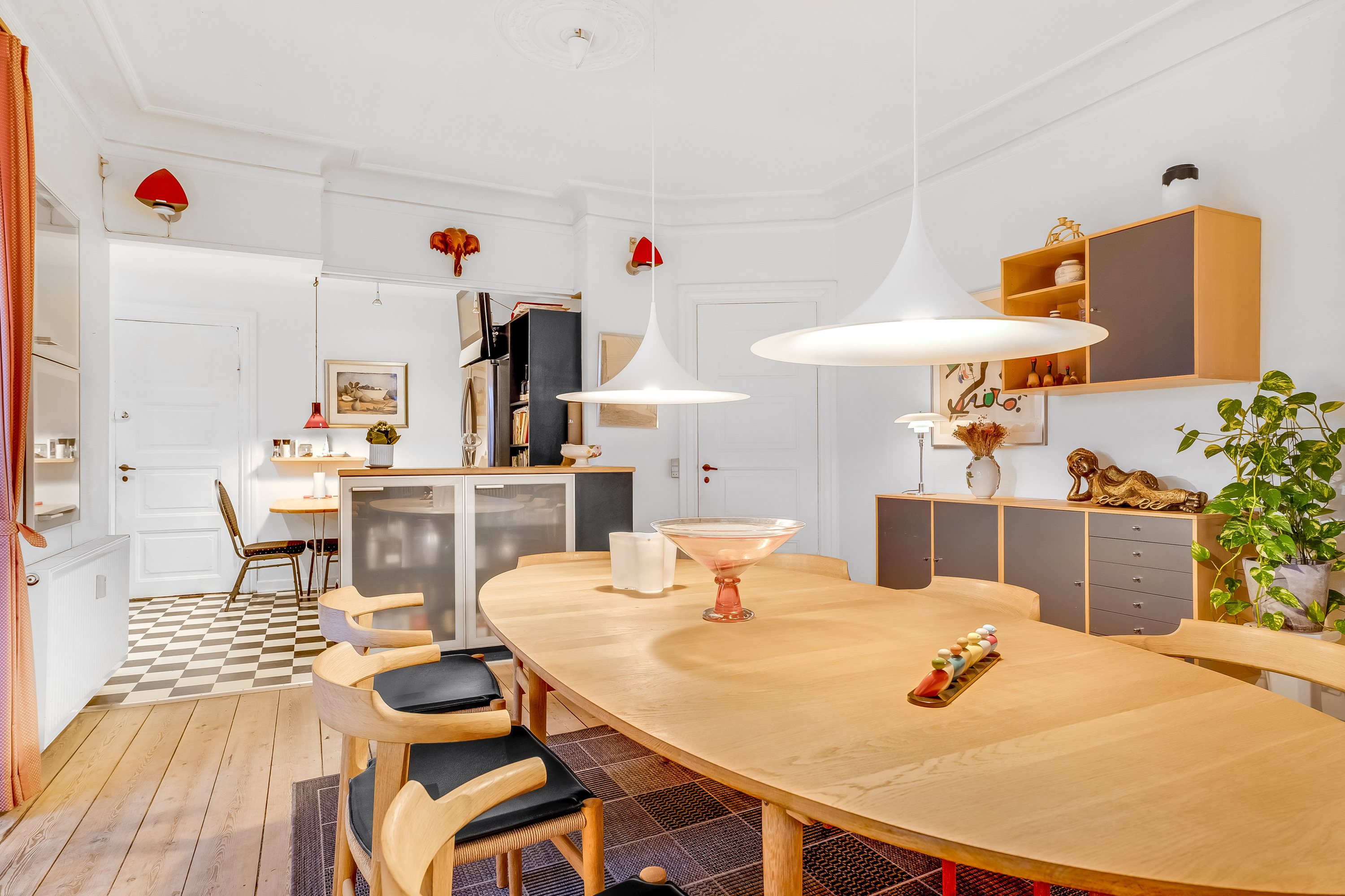 Fremhævet stue billede i fuldskærmstilstand. Billede af Vestergade 15B, 2., 4930 Maribo