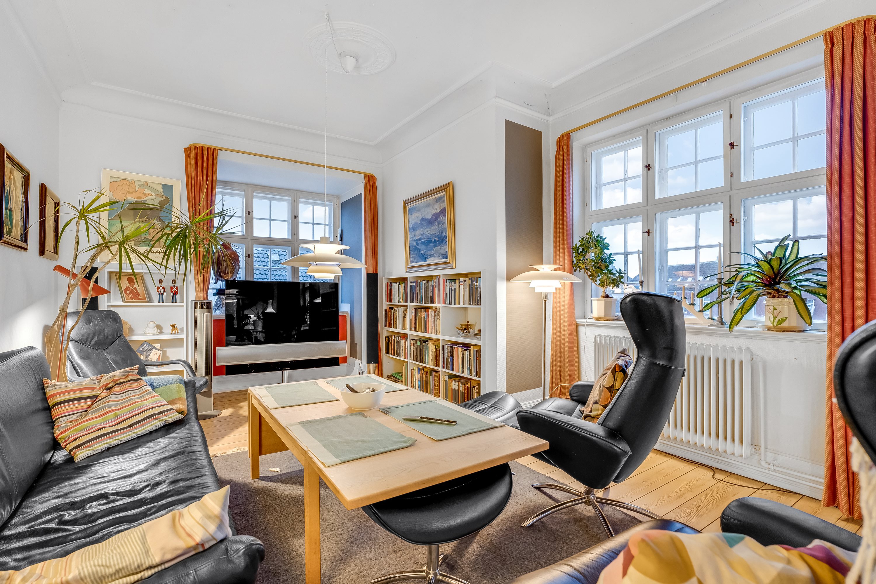 Fremhævet stue billede i fuldskærmstilstand. Billede af Vestergade 15B, 2., 4930 Maribo