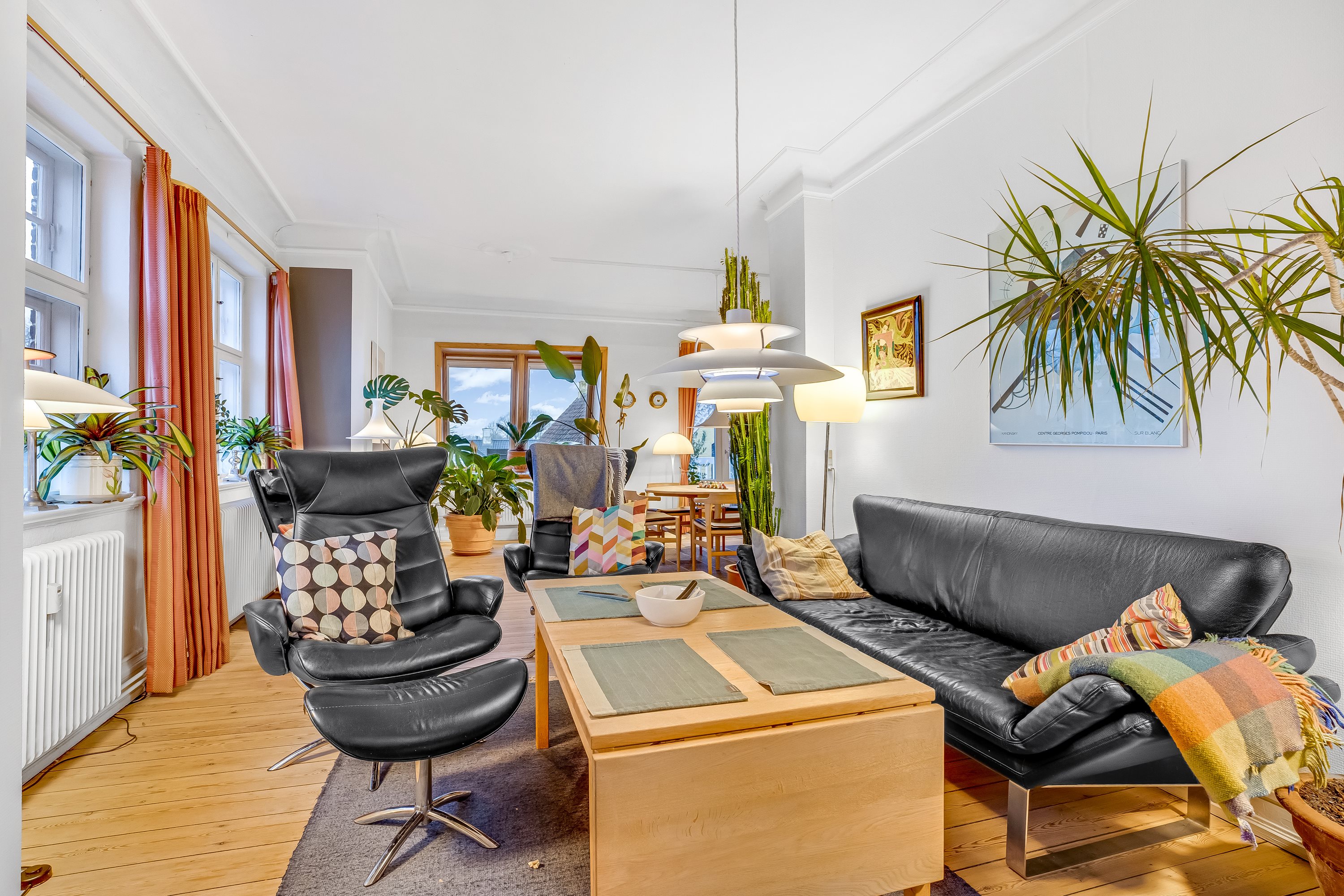 Fremhævet stue billede i fuldskærmstilstand. Billede af Vestergade 15B, 2., 4930 Maribo