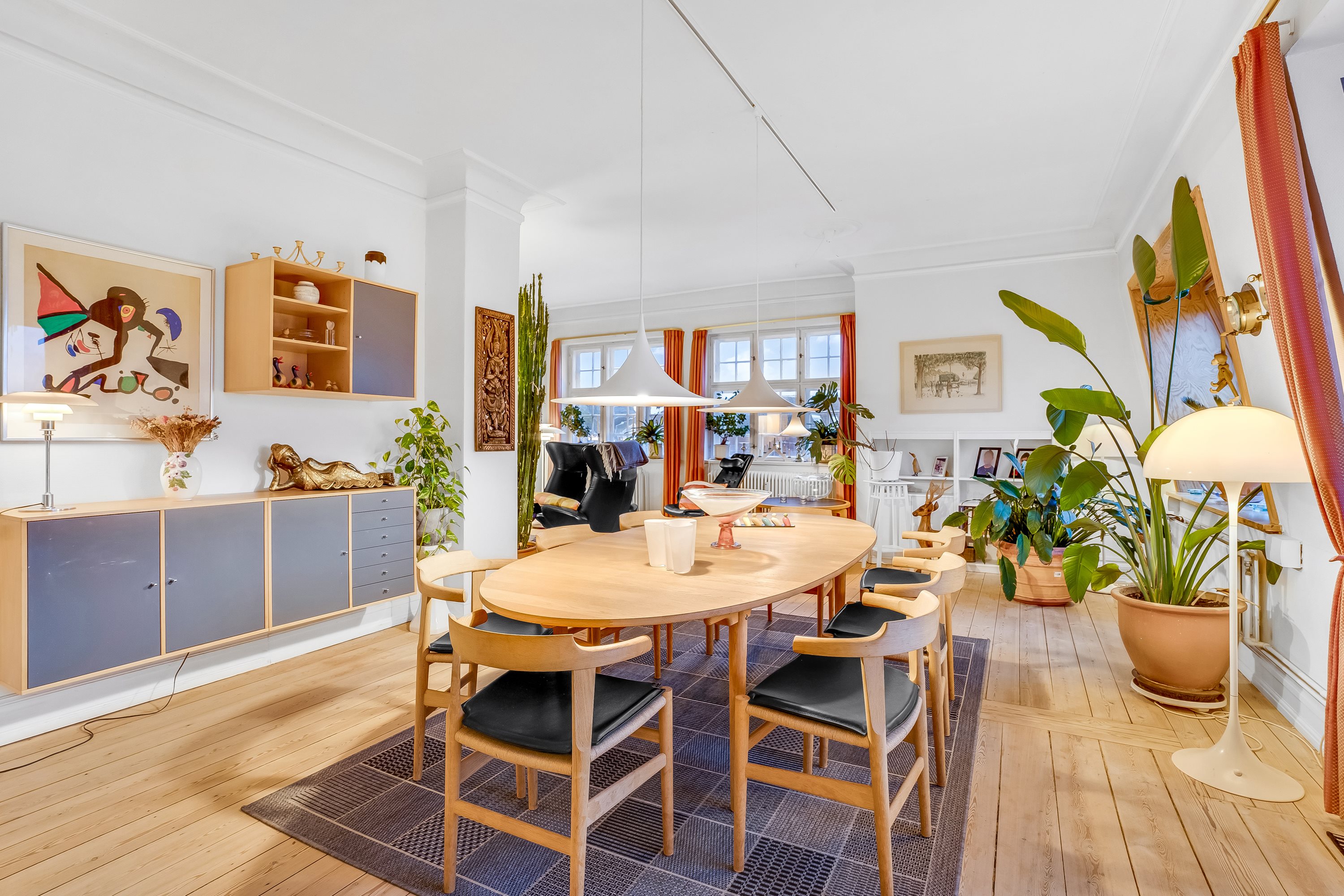 Fremhævet stue billede i fuldskærmstilstand. Billede af Vestergade 15B, 2., 4930 Maribo