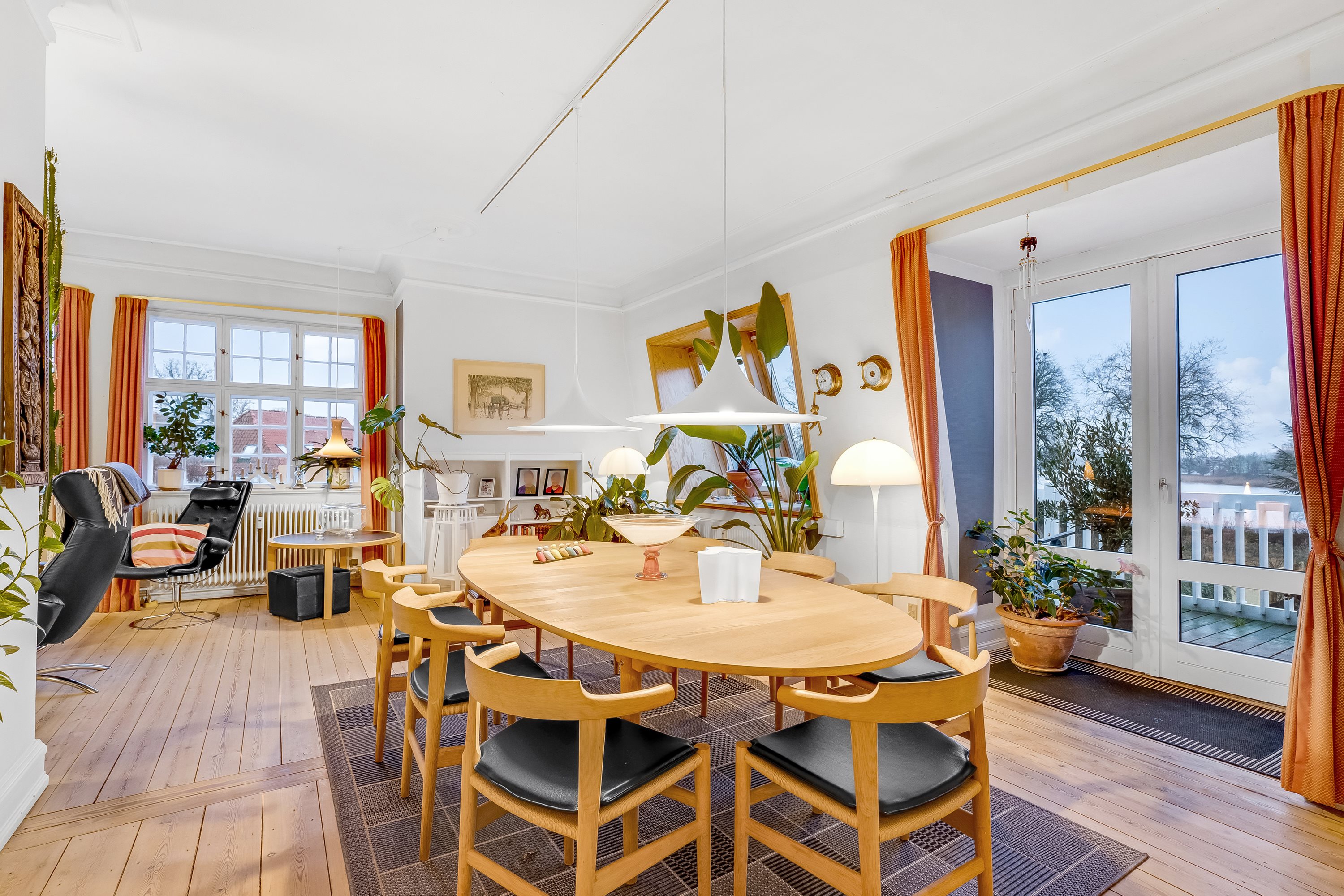 Fremhævet stue billede i fuldskærmstilstand. Billede af Vestergade 15B, 2., 4930 Maribo