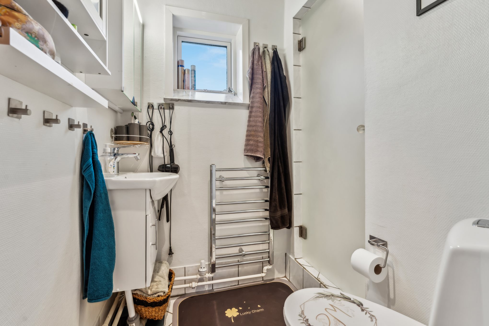 Fremhævet badeværelse billede i fuldskærmstilstand. Billede af Gl. Viborgvej 413, Ålum, 8920 Randers NV