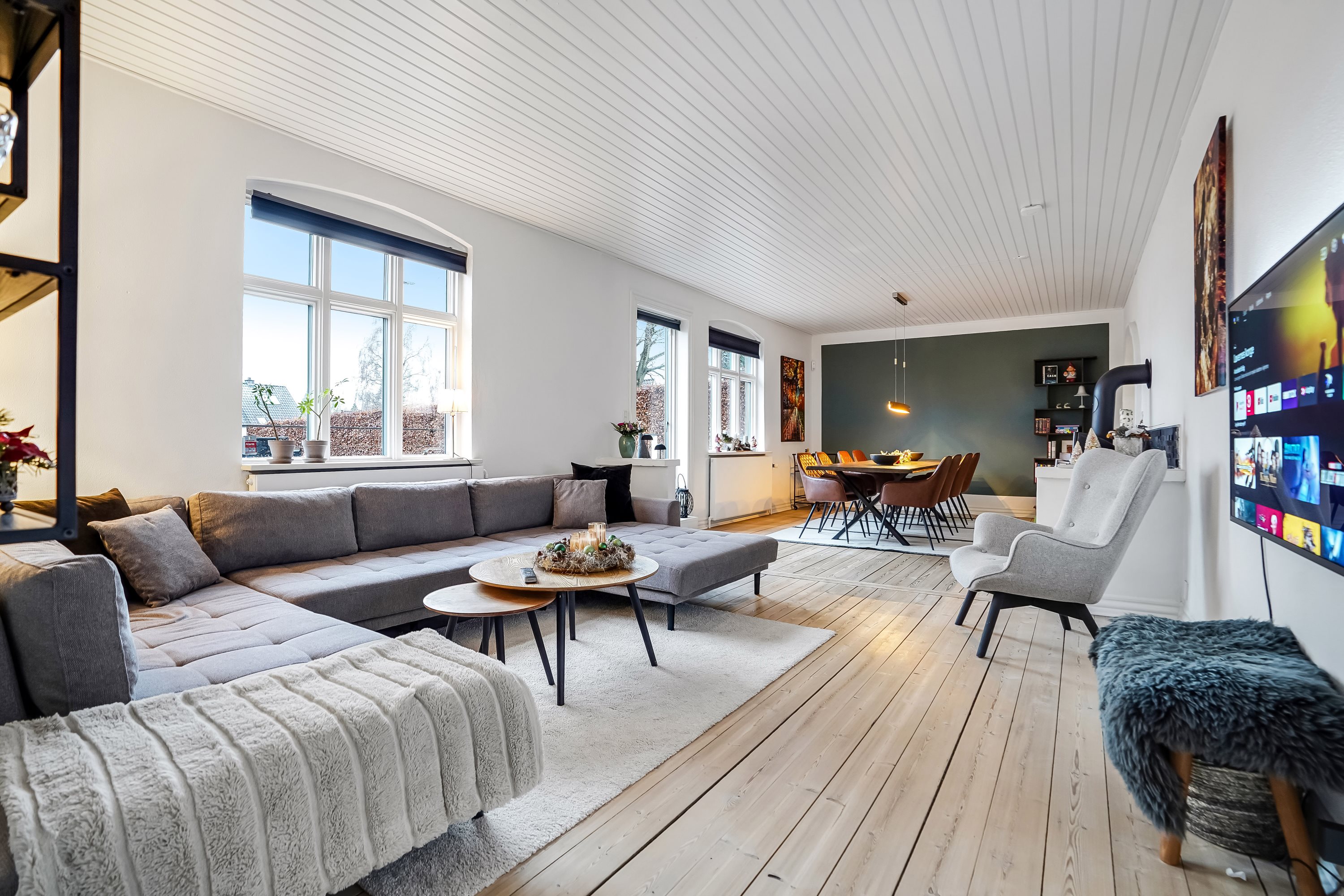 Miniaturebillede 1: stue. Billede af Kirkevej 27, Tommerup St, 5690 Tommerup