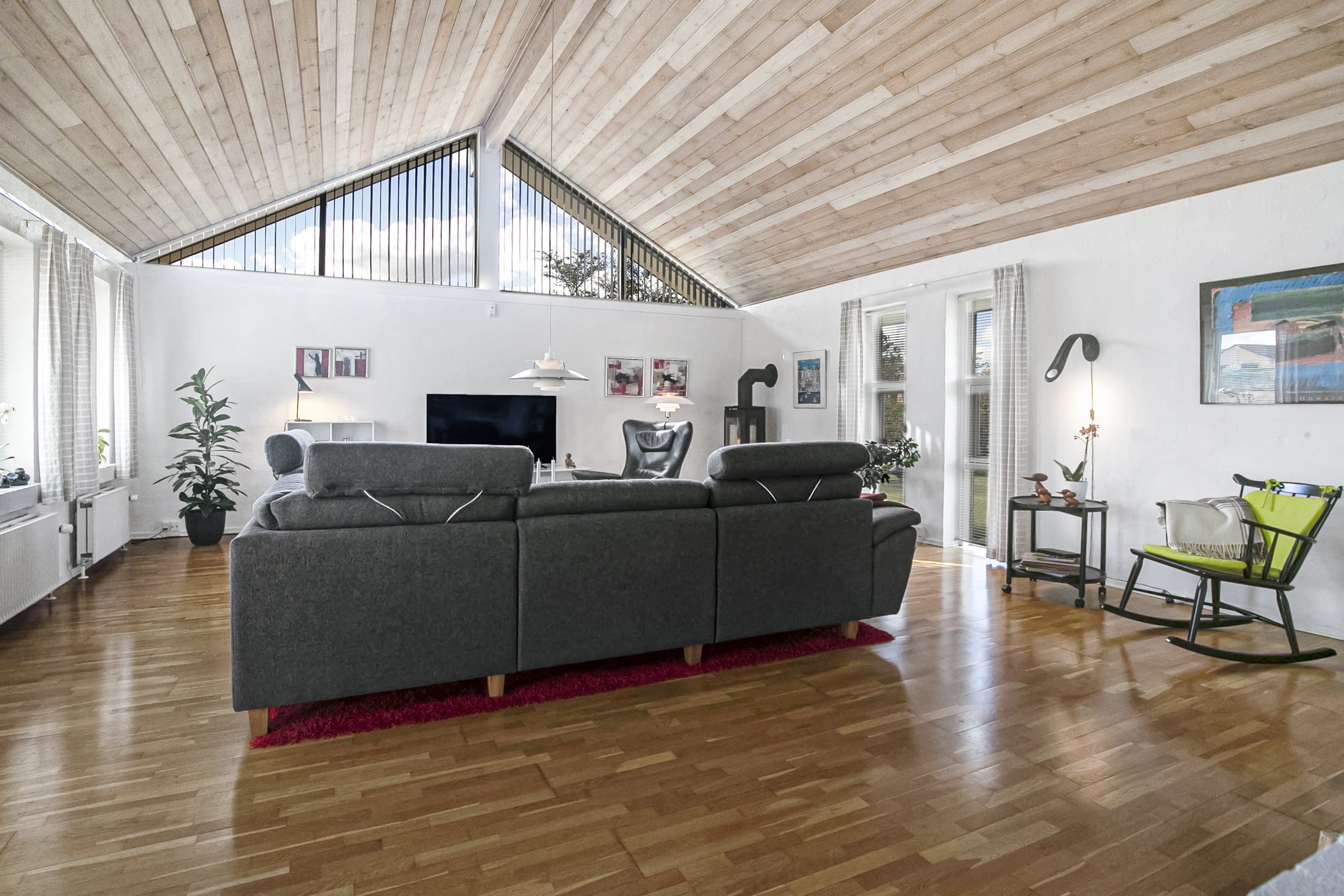 Villa: Stue på Østermarken 73, 9320 Hjallerup