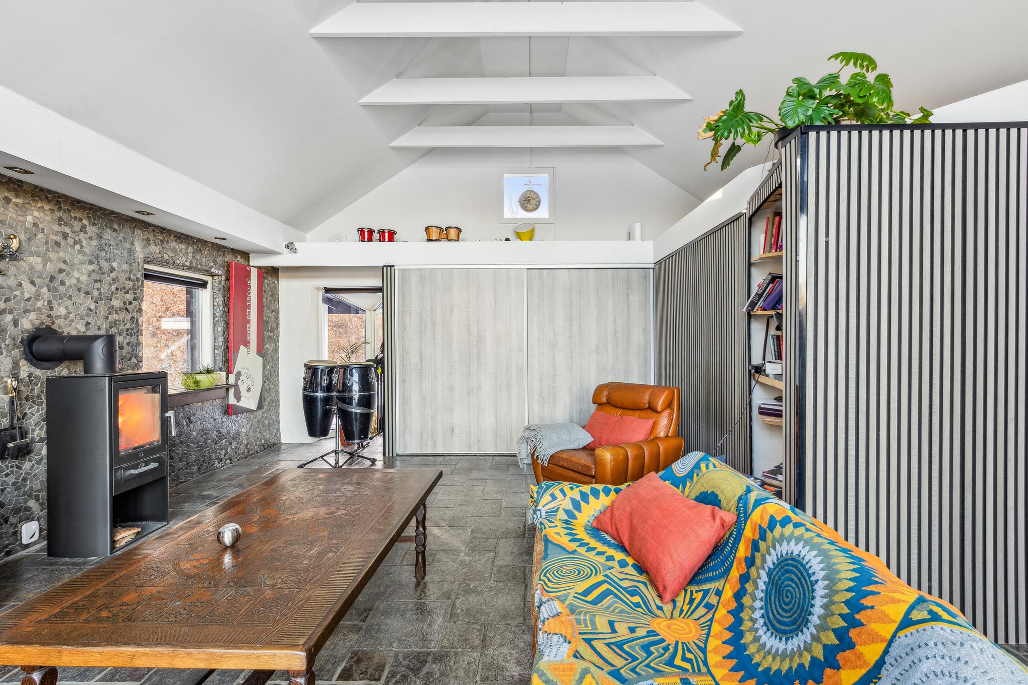 Fremhævet stue billede i fuldskærmstilstand. Billede af Læstenvej 6, Nørbæk, 8990 Fårup