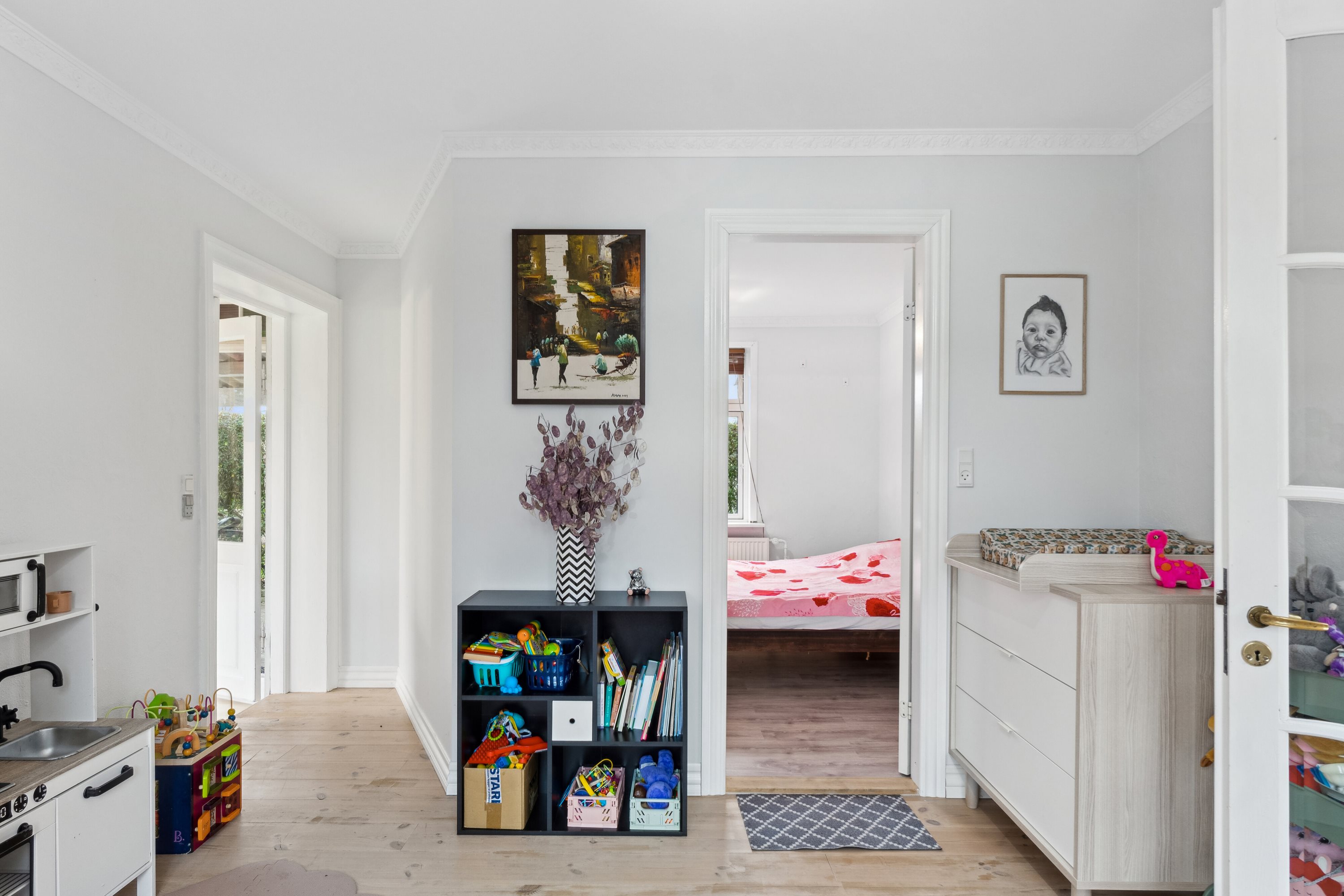 Fremhævet gang billede i fuldskærmstilstand. Billede af Rørkærvej 7, 4760 Vordingborg