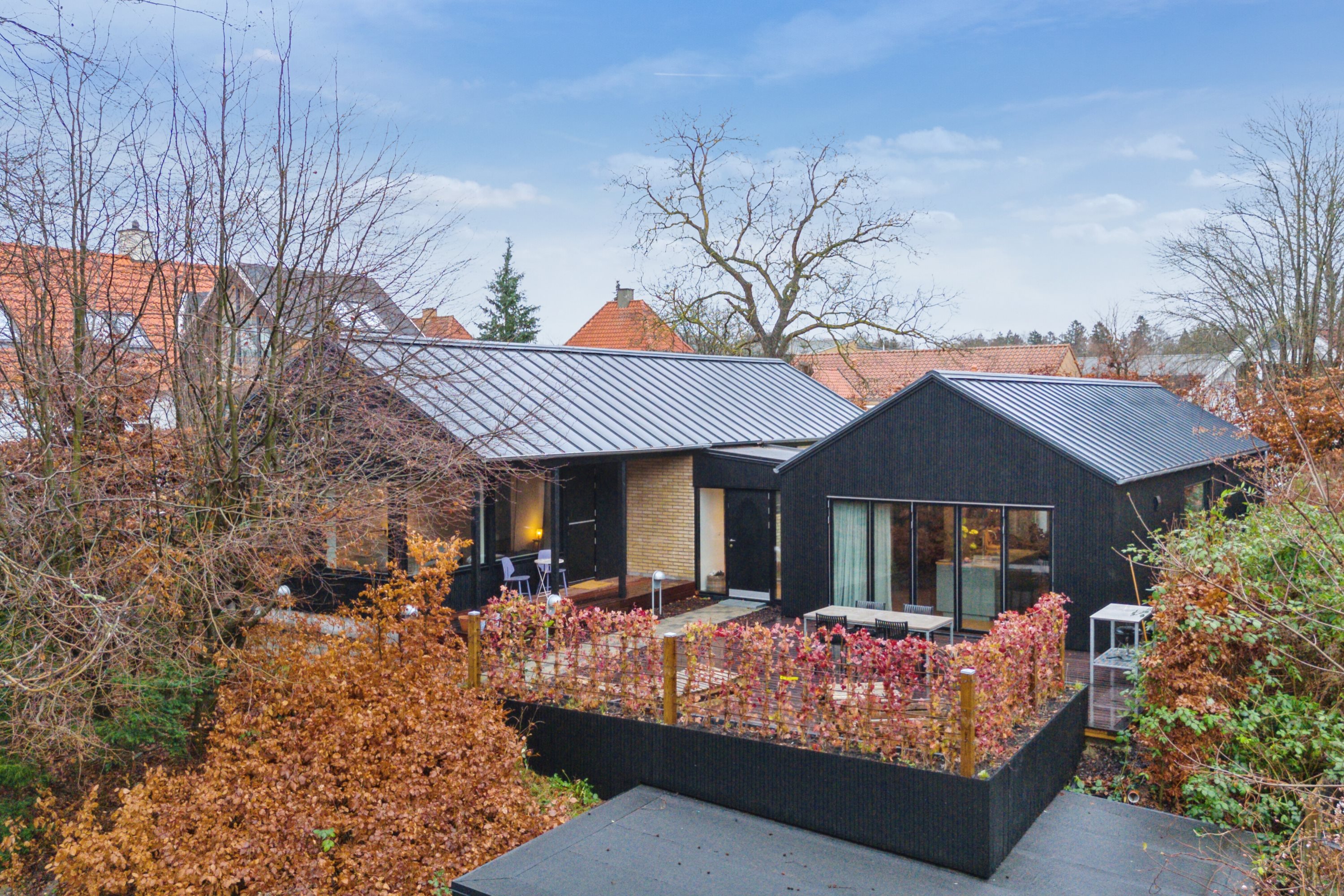 Fremhævet luftfoto billede i fuldskærmstilstand. Billede af Borrekrattet 4, 2800 Kongens Lyngby