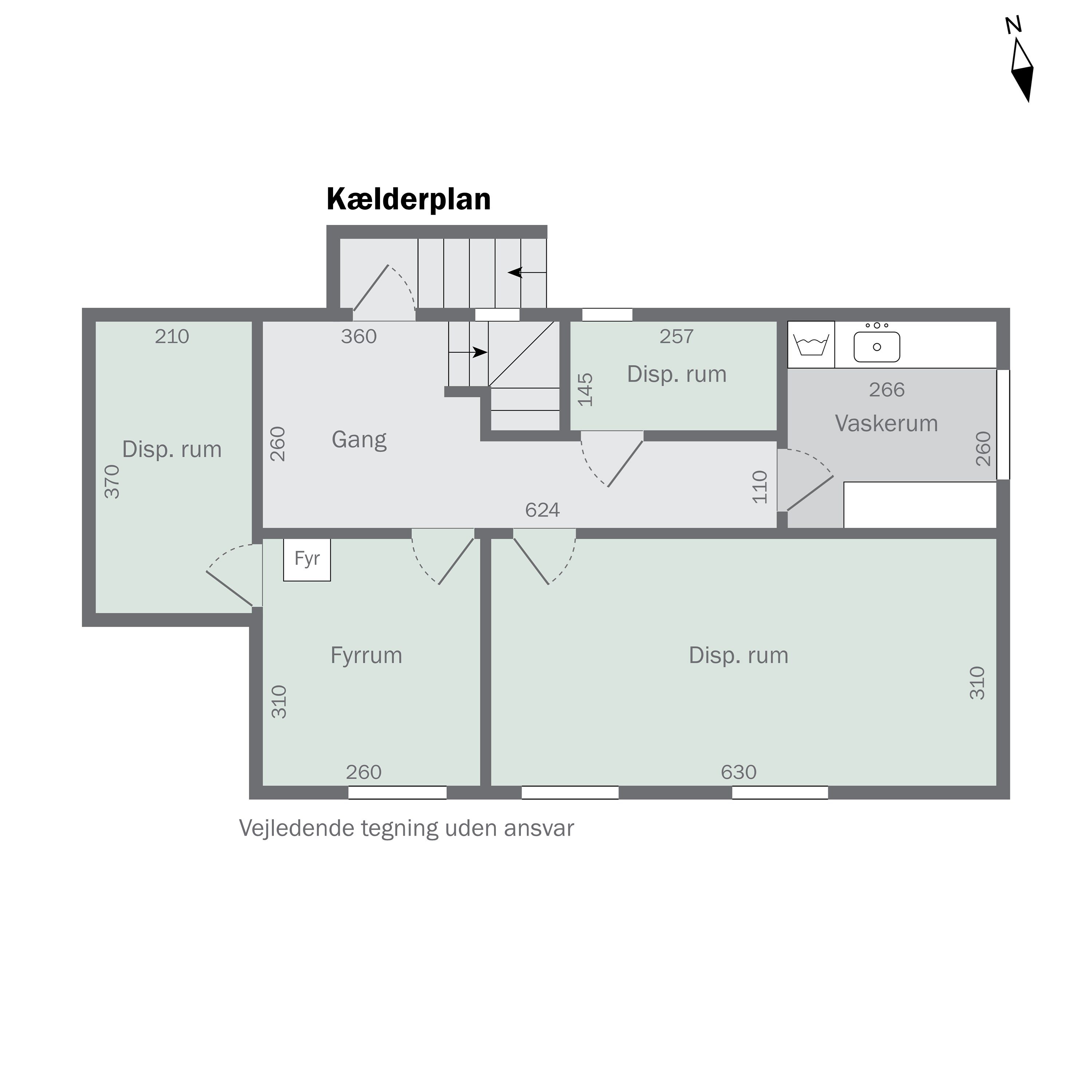 Plantegninger billede af Borrekrattet 4, 2800 Kongens Lyngby