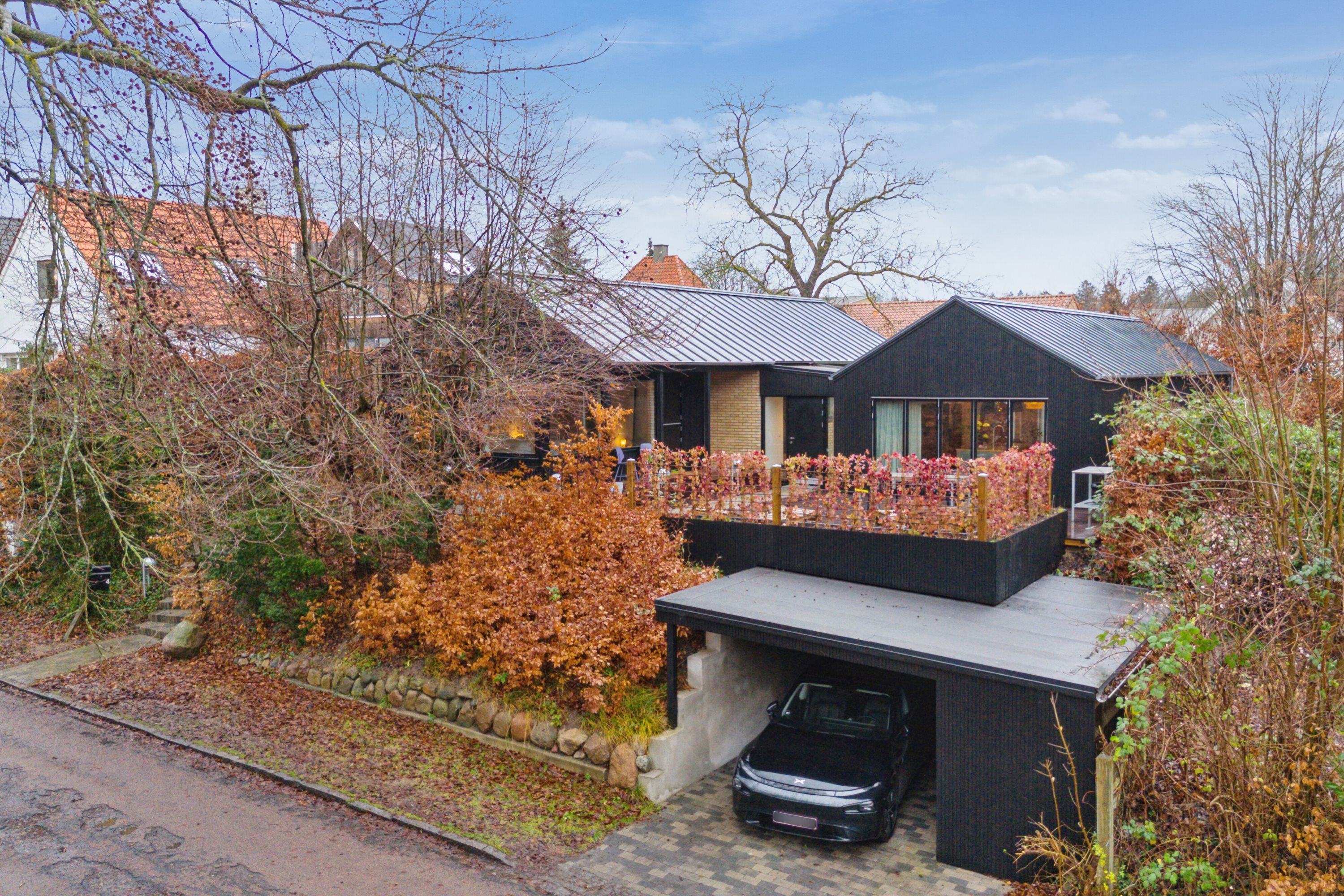 Fremhævet luftfoto billede i fuldskærmstilstand. Billede af Borrekrattet 4, 2800 Kongens Lyngby