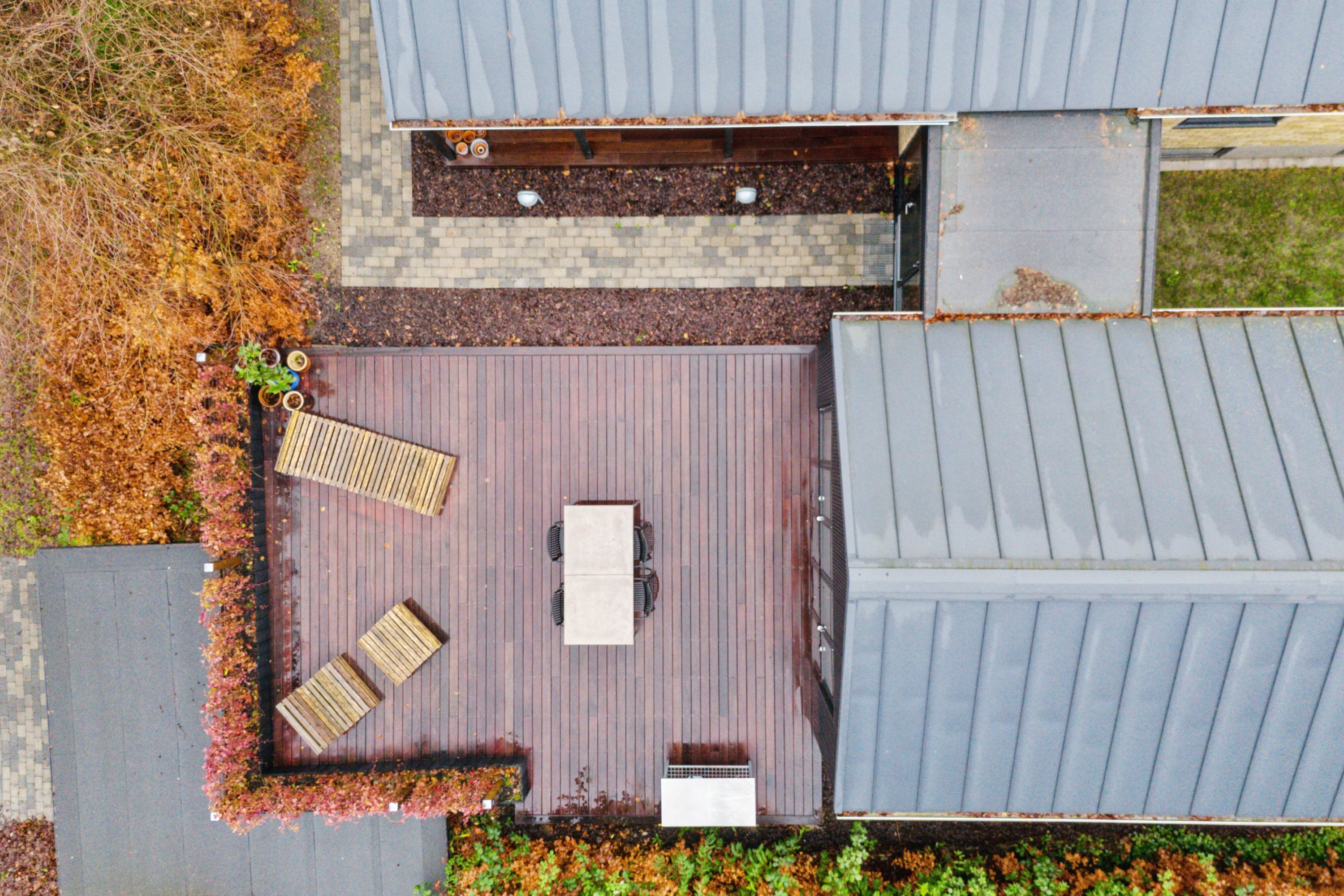 Fremhævet luftfoto billede i fuldskærmstilstand. Billede af Borrekrattet 4, 2800 Kongens Lyngby