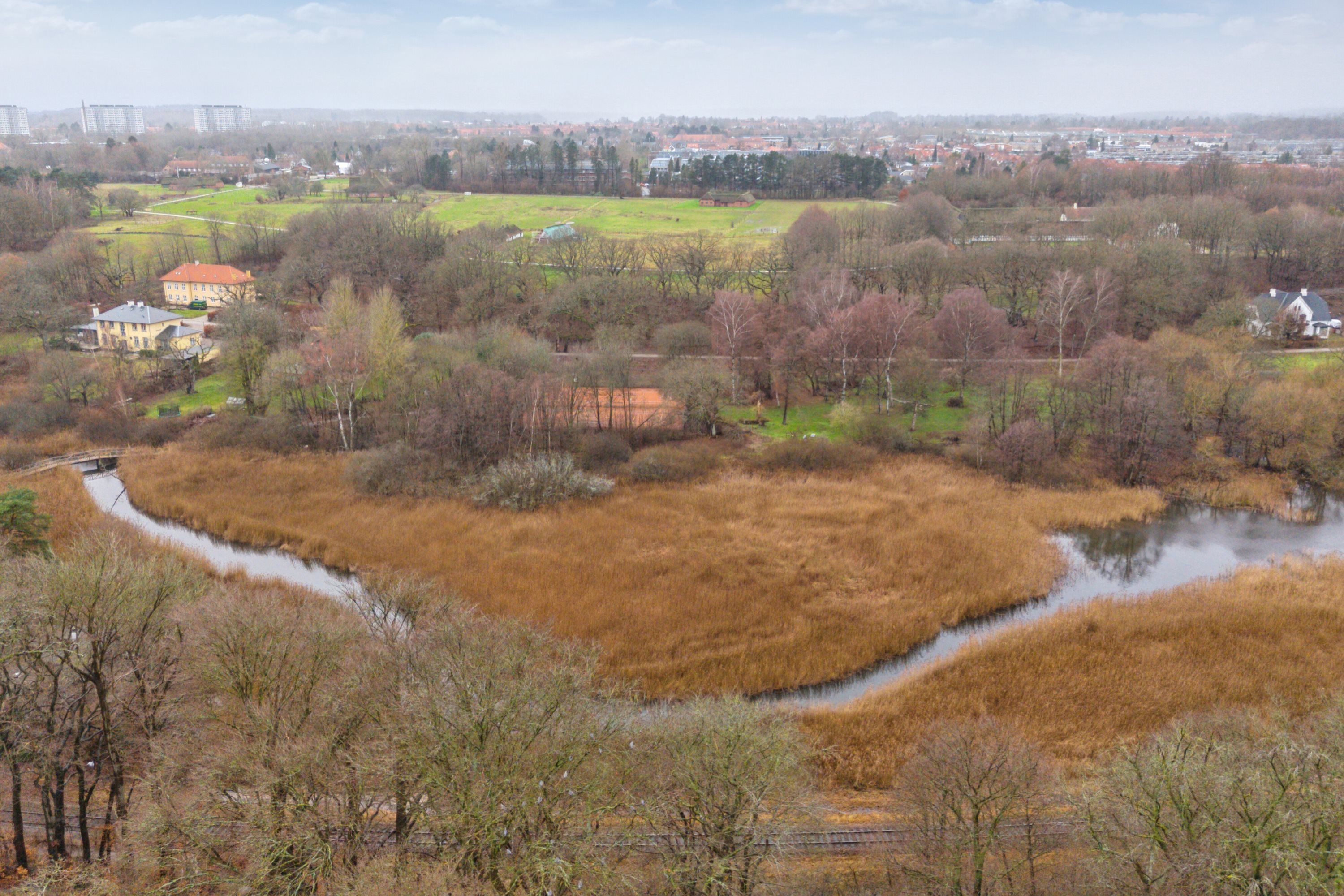 Fremhævet luftfoto billede i fuldskærmstilstand. Billede af Borrekrattet 4, 2800 Kongens Lyngby