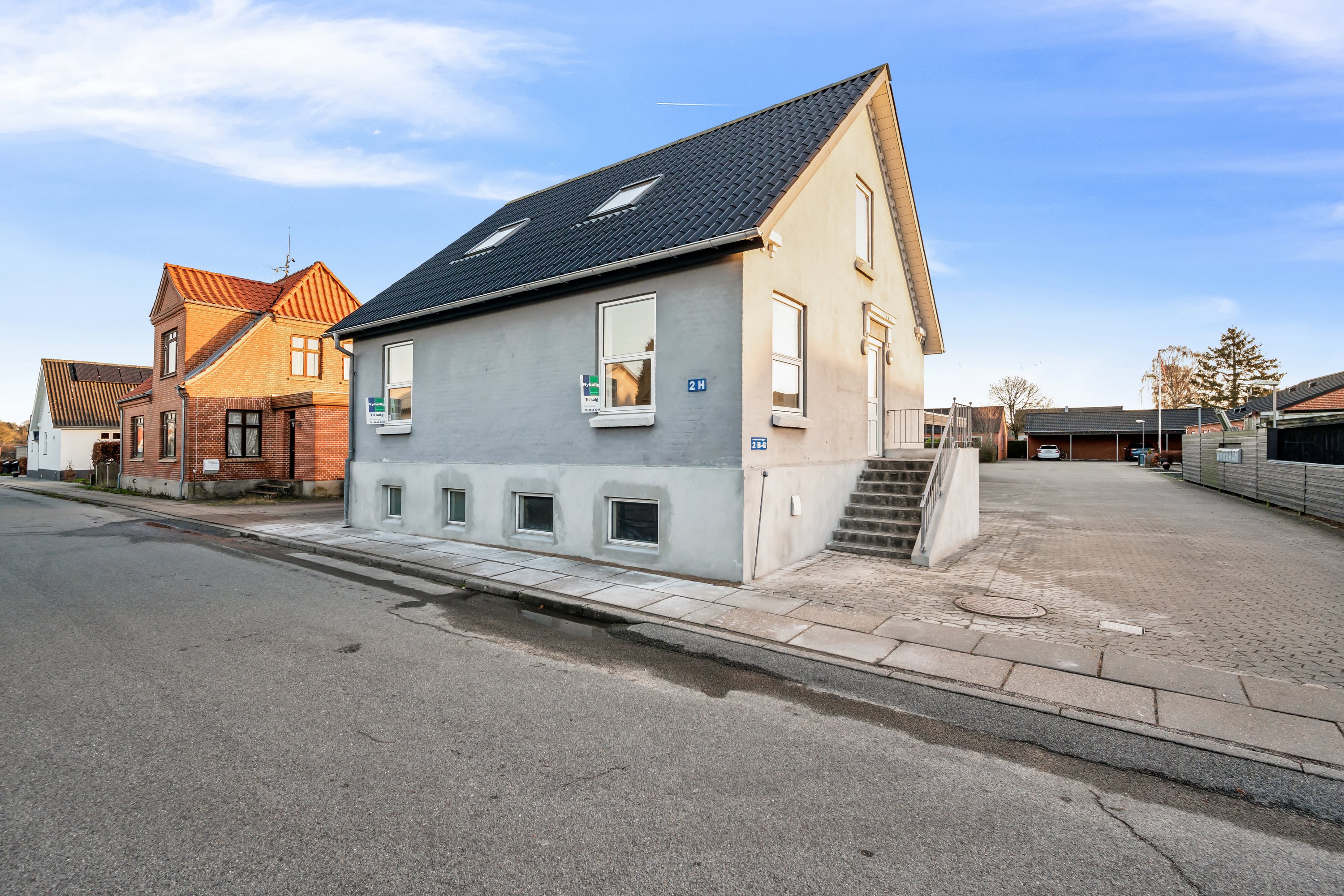 Fremhævet ejendom 1 billede i fuldskærmstilstand. Billede af Nygade 2H, 8963 Auning