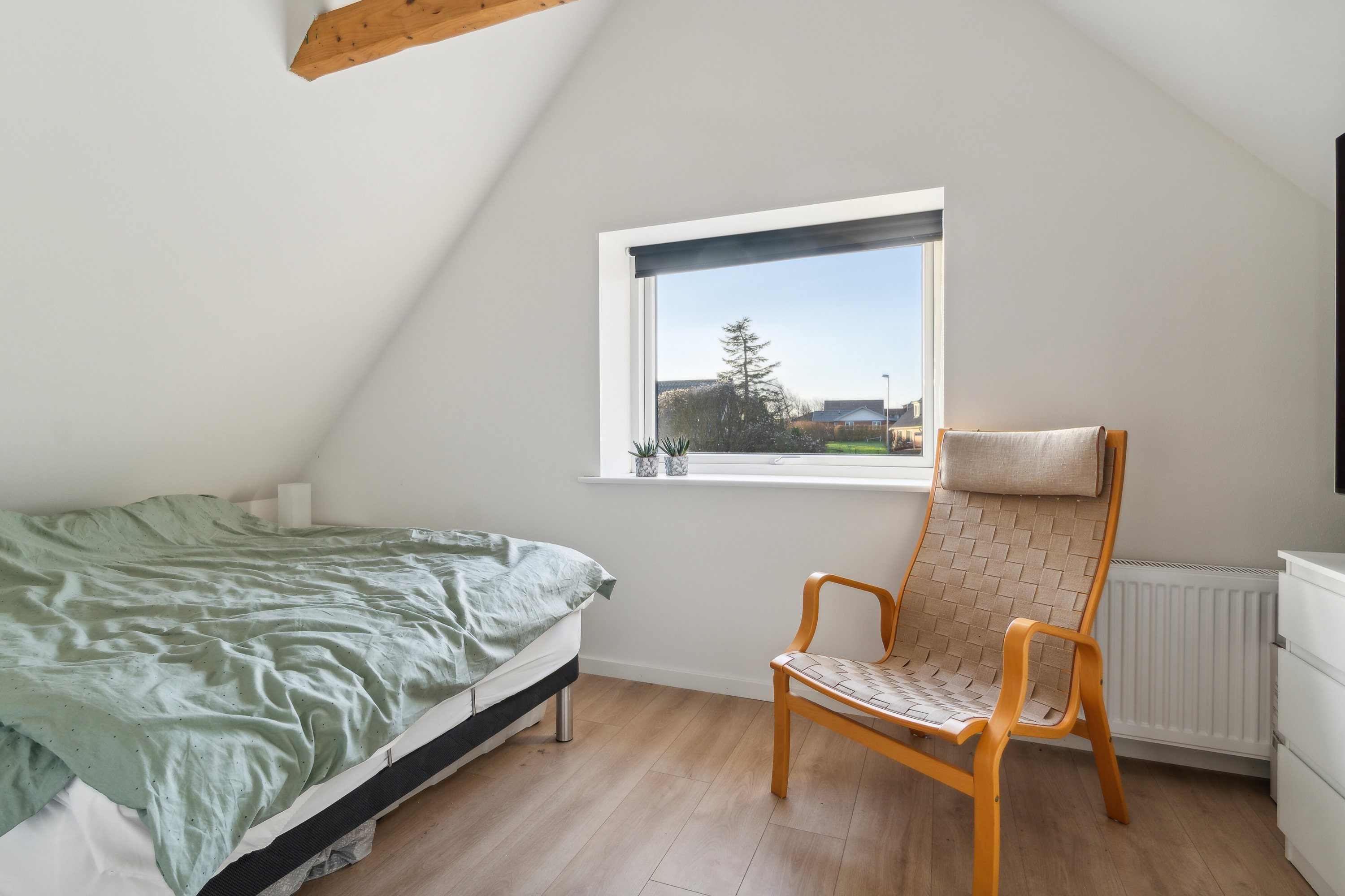 Fremhævet soveværelse billede i fuldskærmstilstand. Billede af Ranselvej 26, Nors, 7700 Thisted