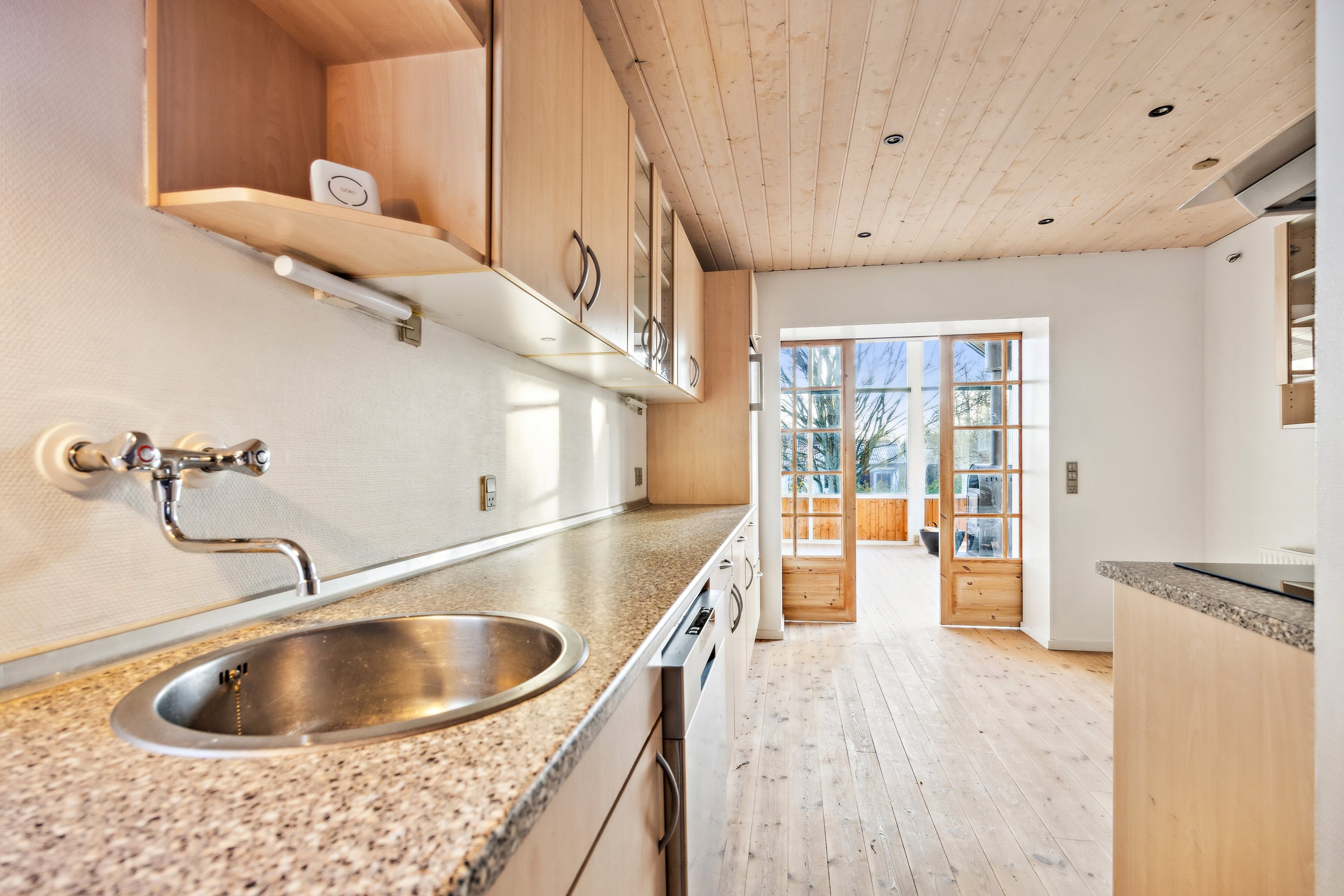 Fremhævet køkken billede i fuldskærmstilstand. Billede af Vinkelvej 6, 9460 Brovst